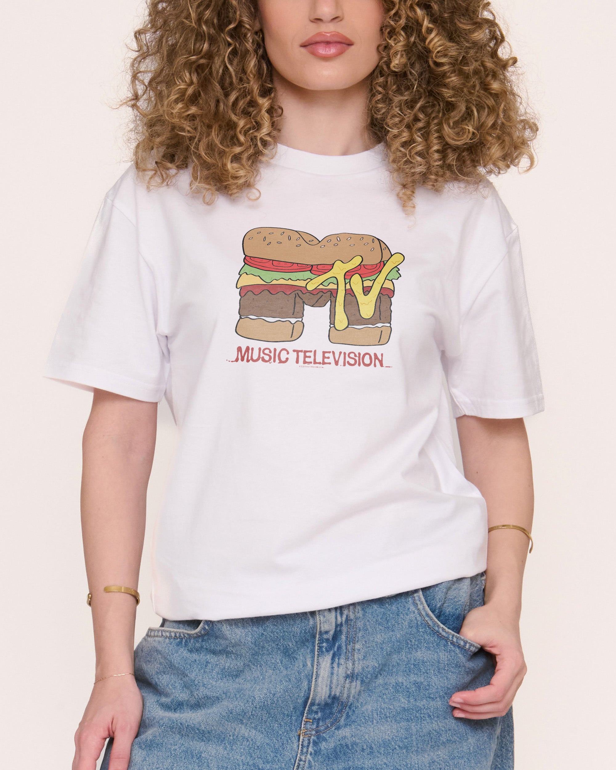 MTV Burger T-Shirt | Official MTV collab