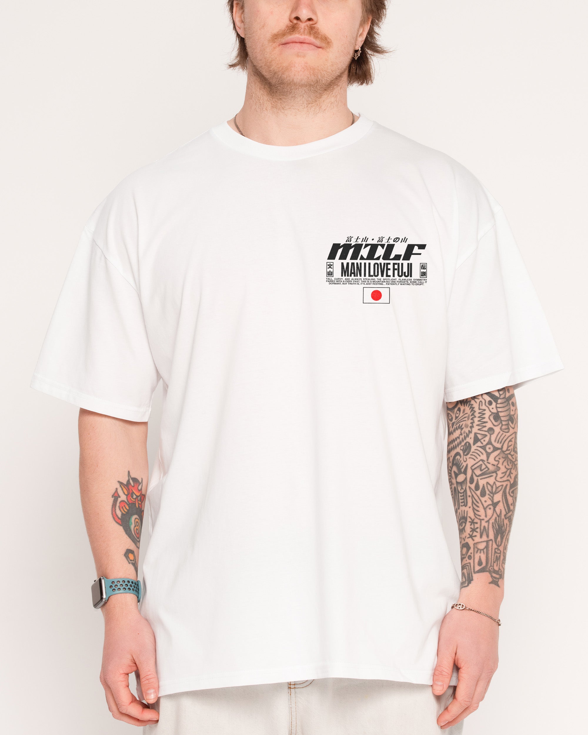 MILF Fuji White T-Shirt