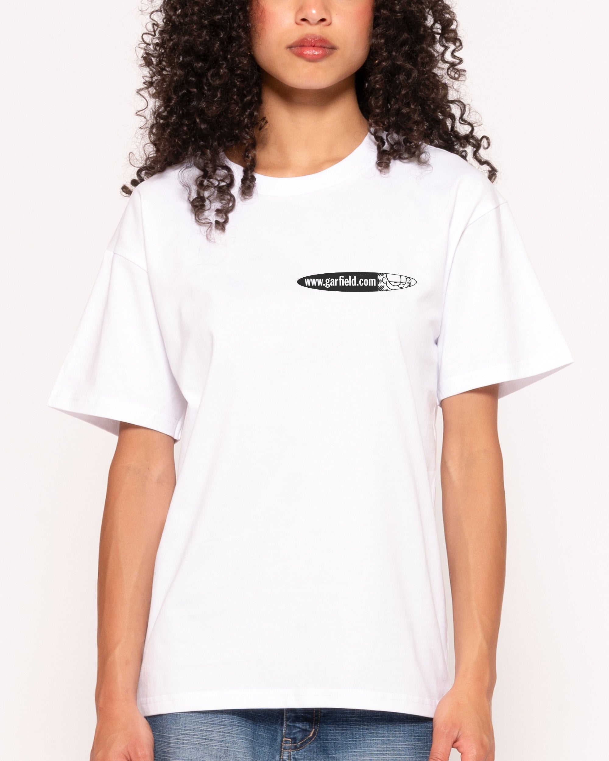 Catvertisment White T-Shirt