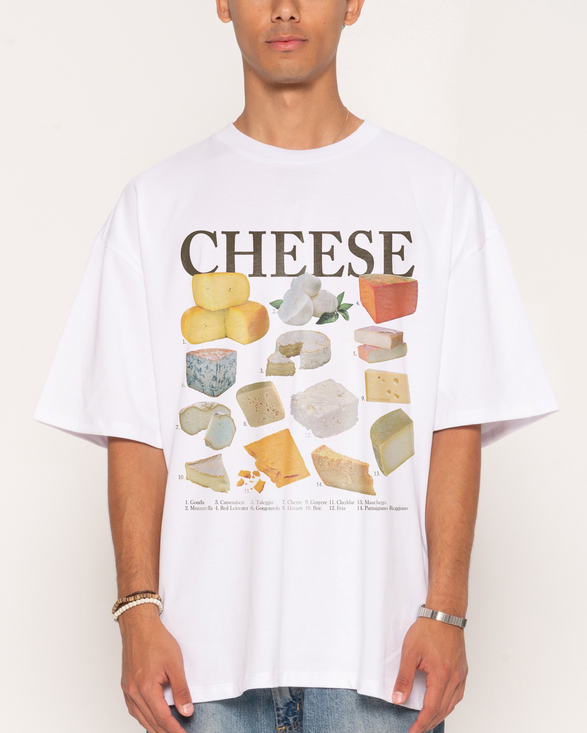 Cheese Homage Oversized Tee