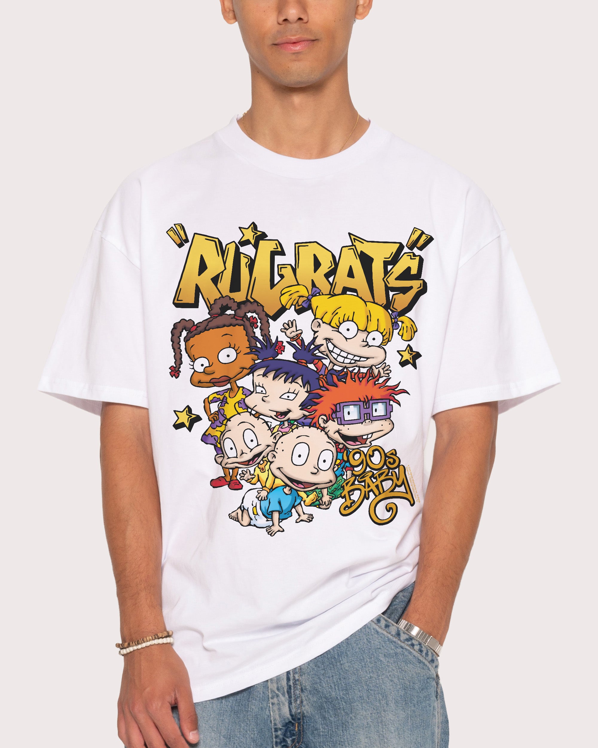 90s Baby White T-Shirt