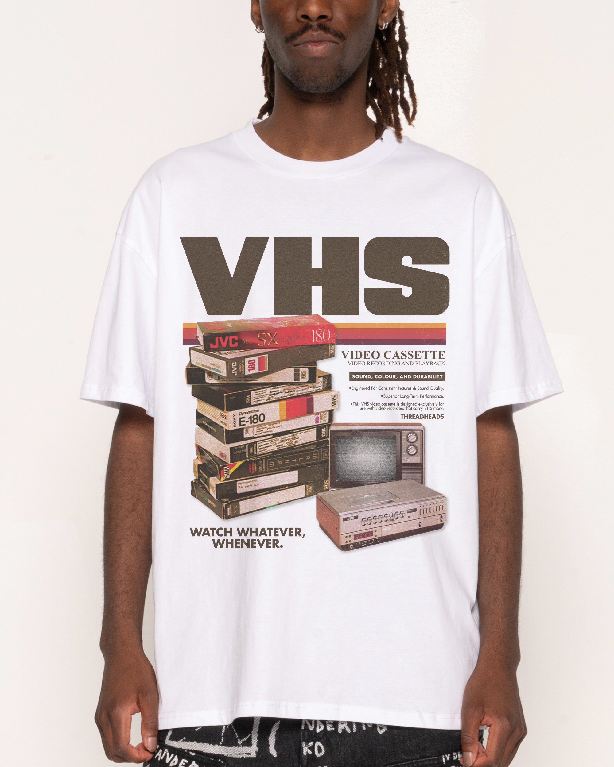 Vintage VHS Tapes T-Shirt | Retro T-Shirt UK