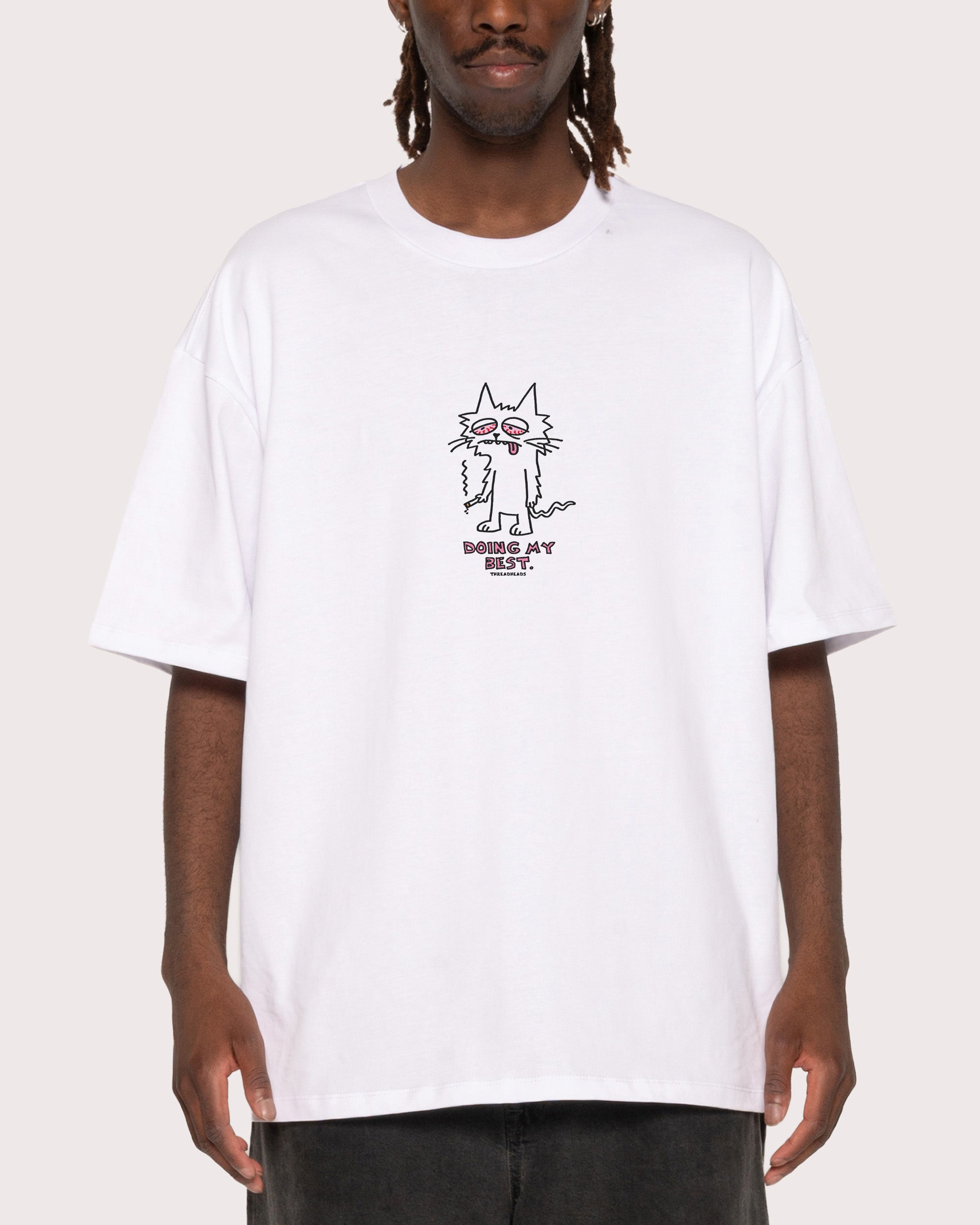 Doing My Best White T-Shirt