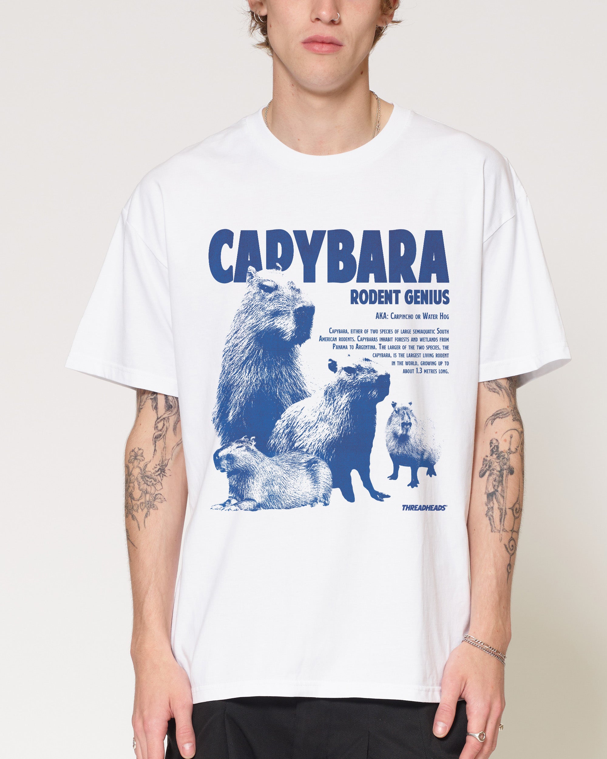 Capybara Rodent Genius T-Shirt