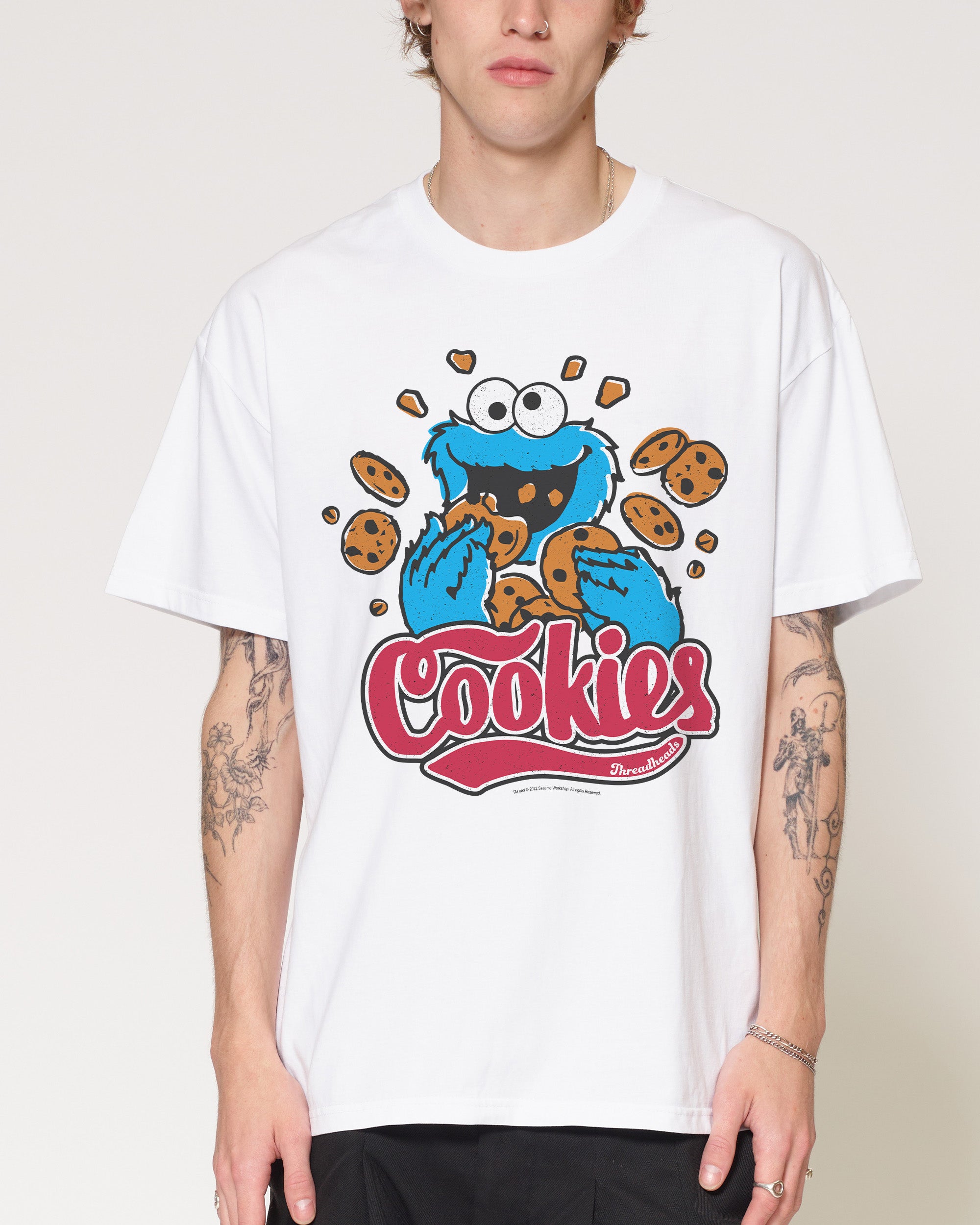 Cookie Monster Cookies T-Shirt | Official Sesame Street Merch USA