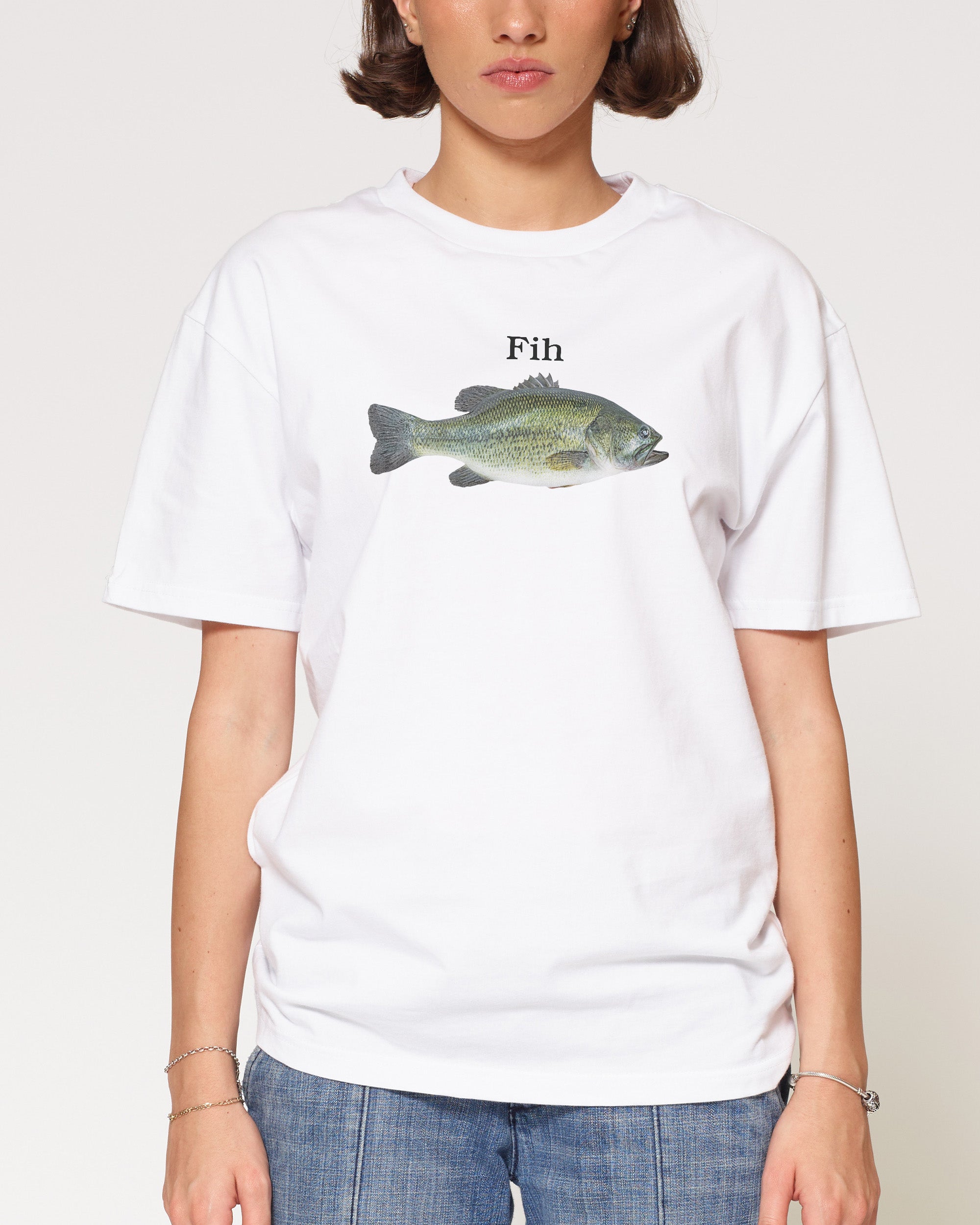 Fih White T-Shirt