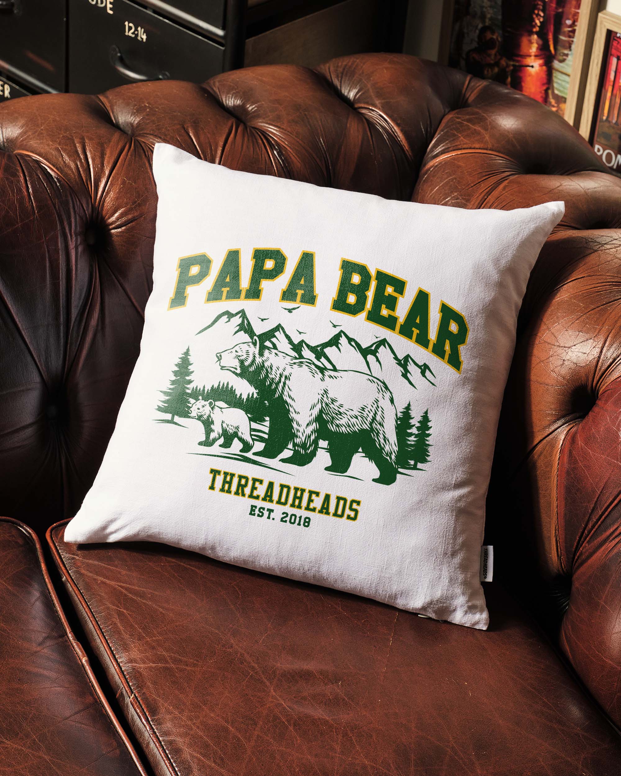 Papa Bear Cushion