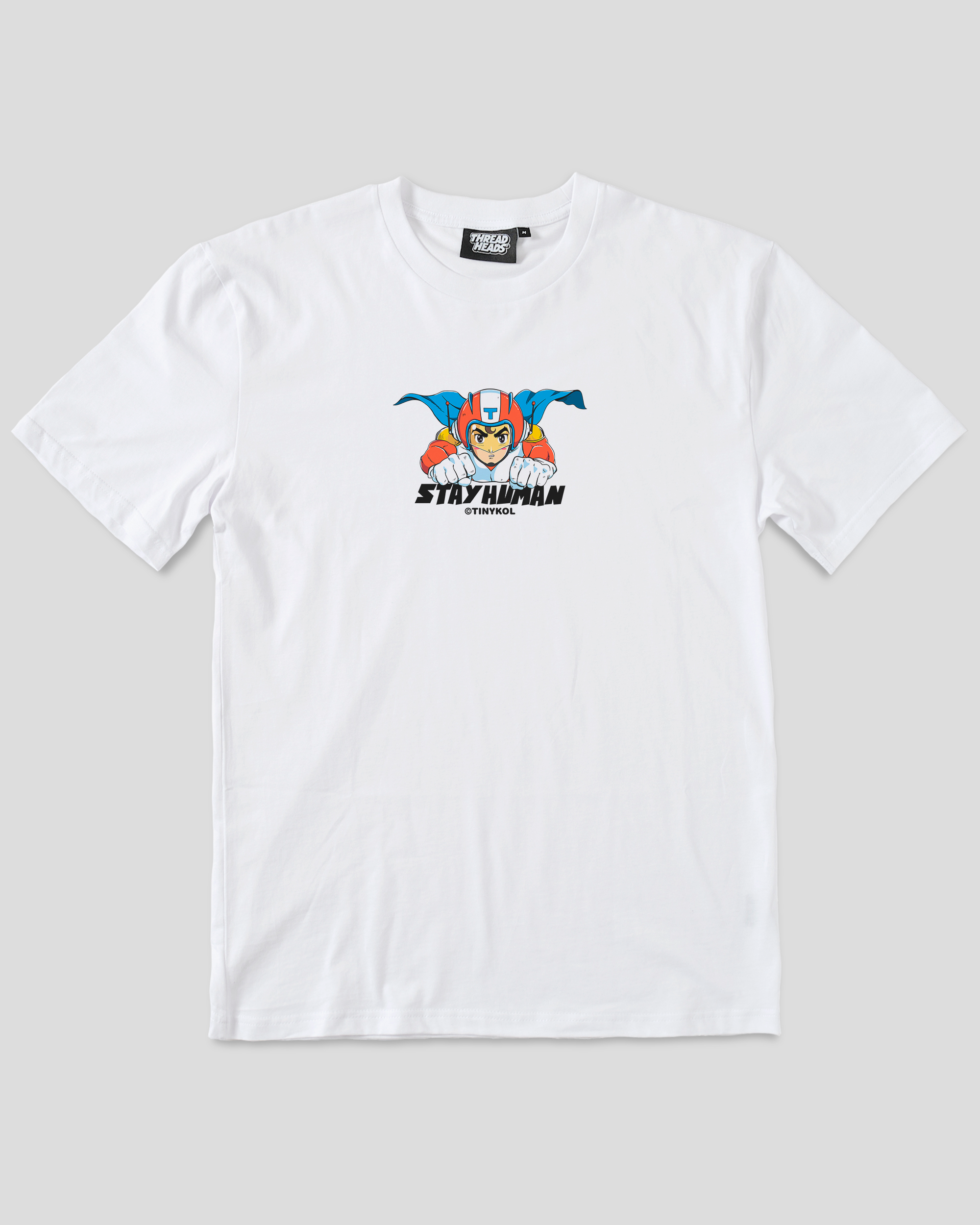 Hector - Stay Human T-Shirt Australia Online White