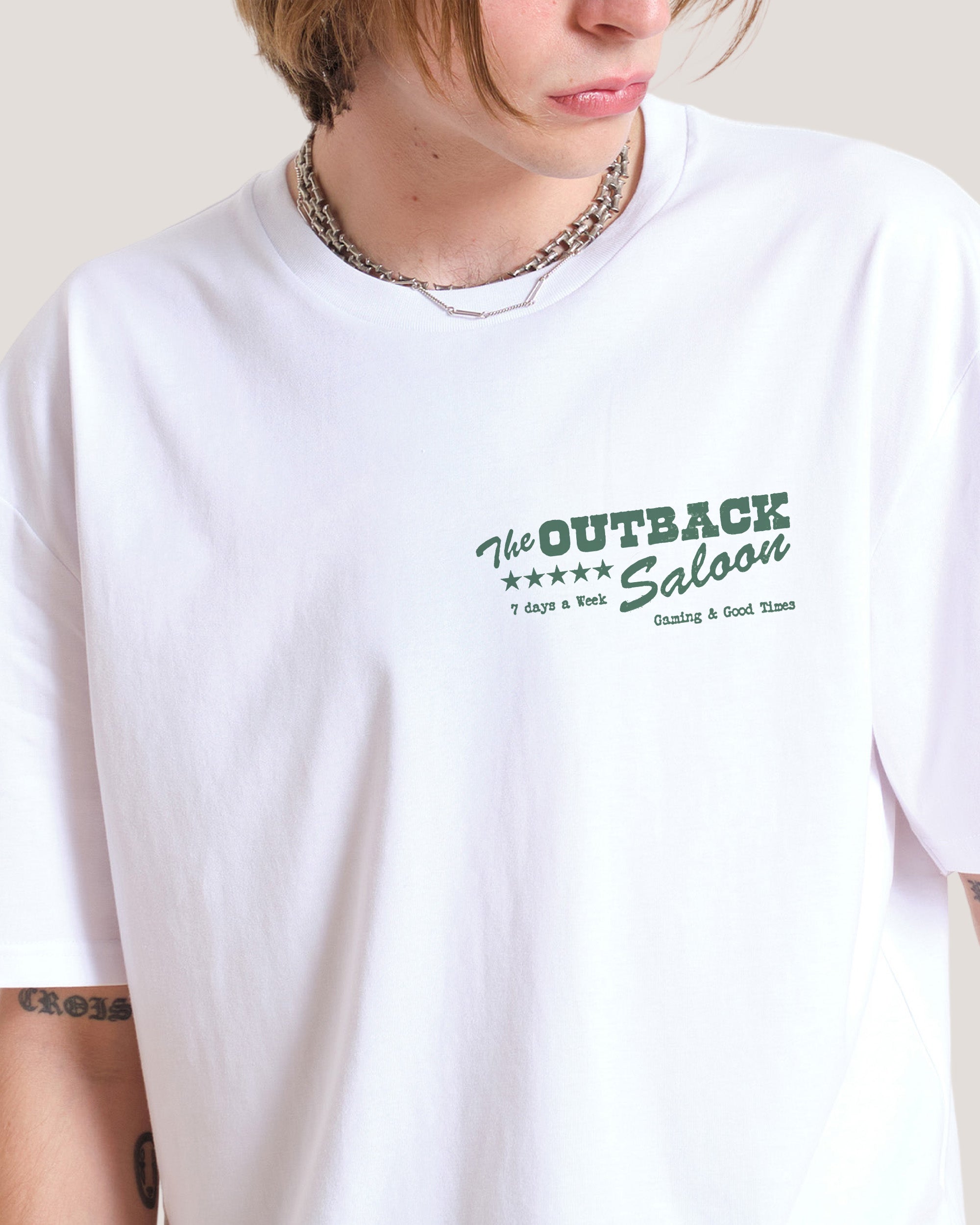 Outback Saloon T-Shirt Australia Threadheads Online