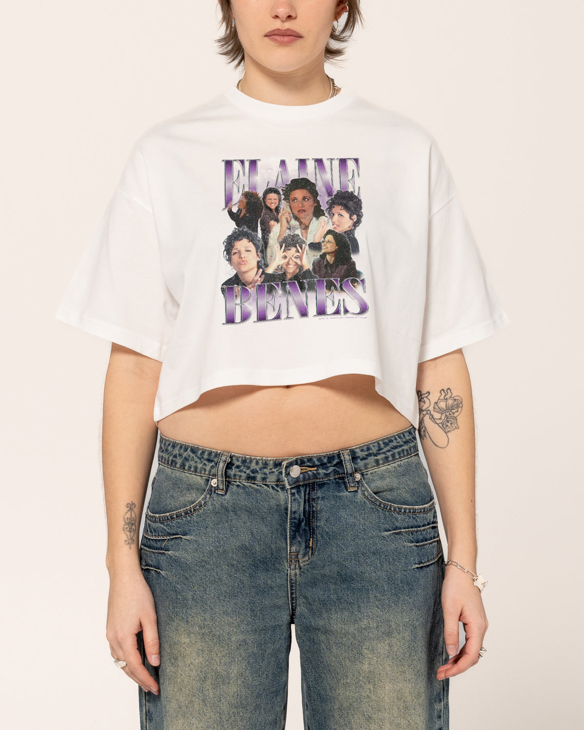 Vintage Elaine Crop Tee
