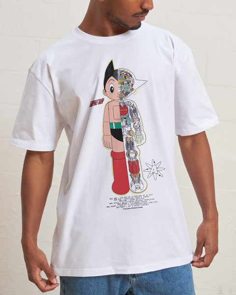Astro Boy Half Robot T-Shirt | Official Astro Boy Merch USA