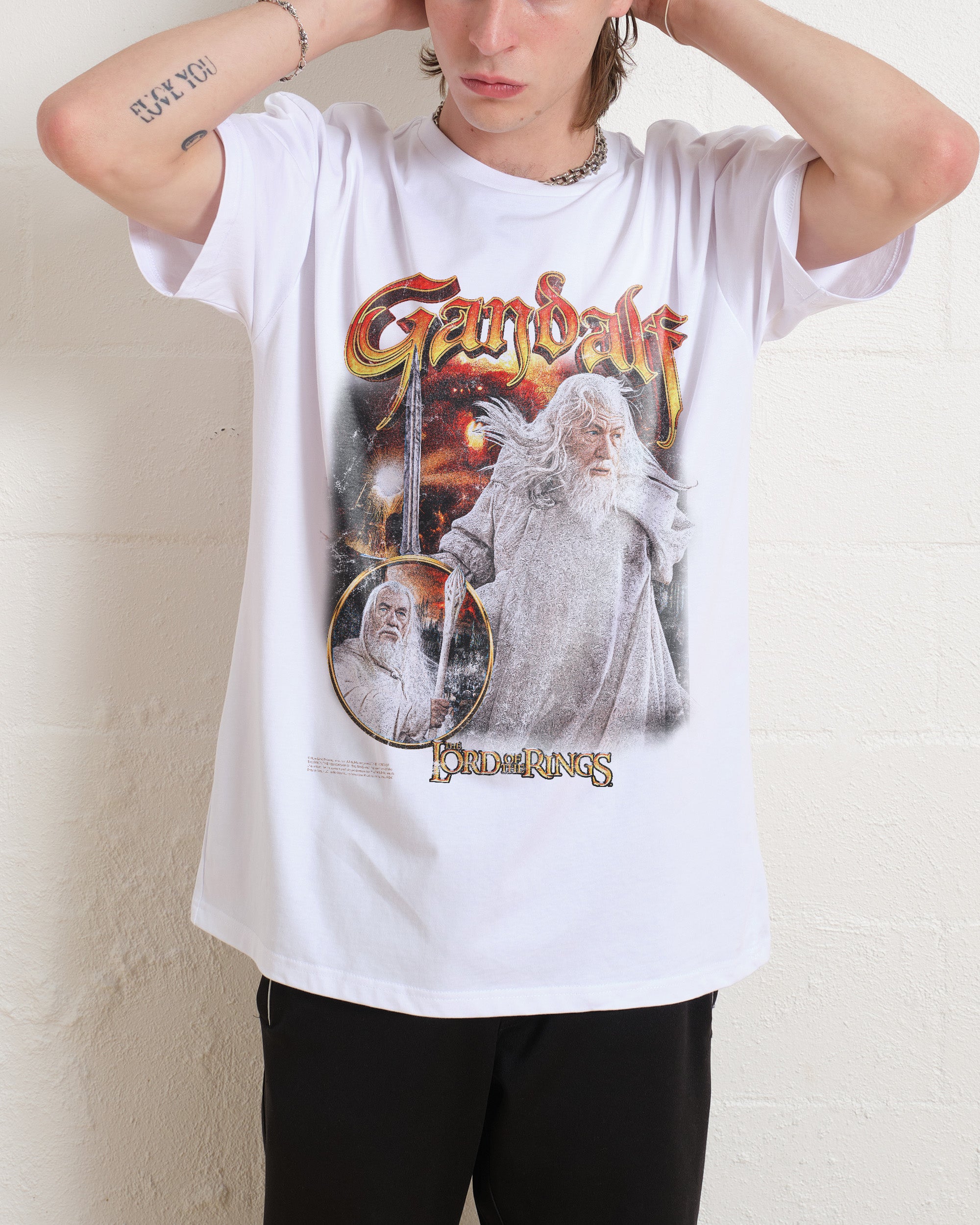 Gandalf the White T-Shirt Australia Online #gender_men's