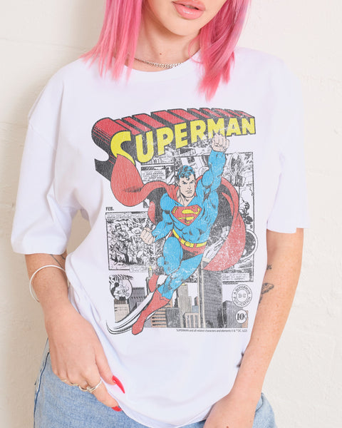 Superman Comic Panel T-Shirt | Official DC Merch