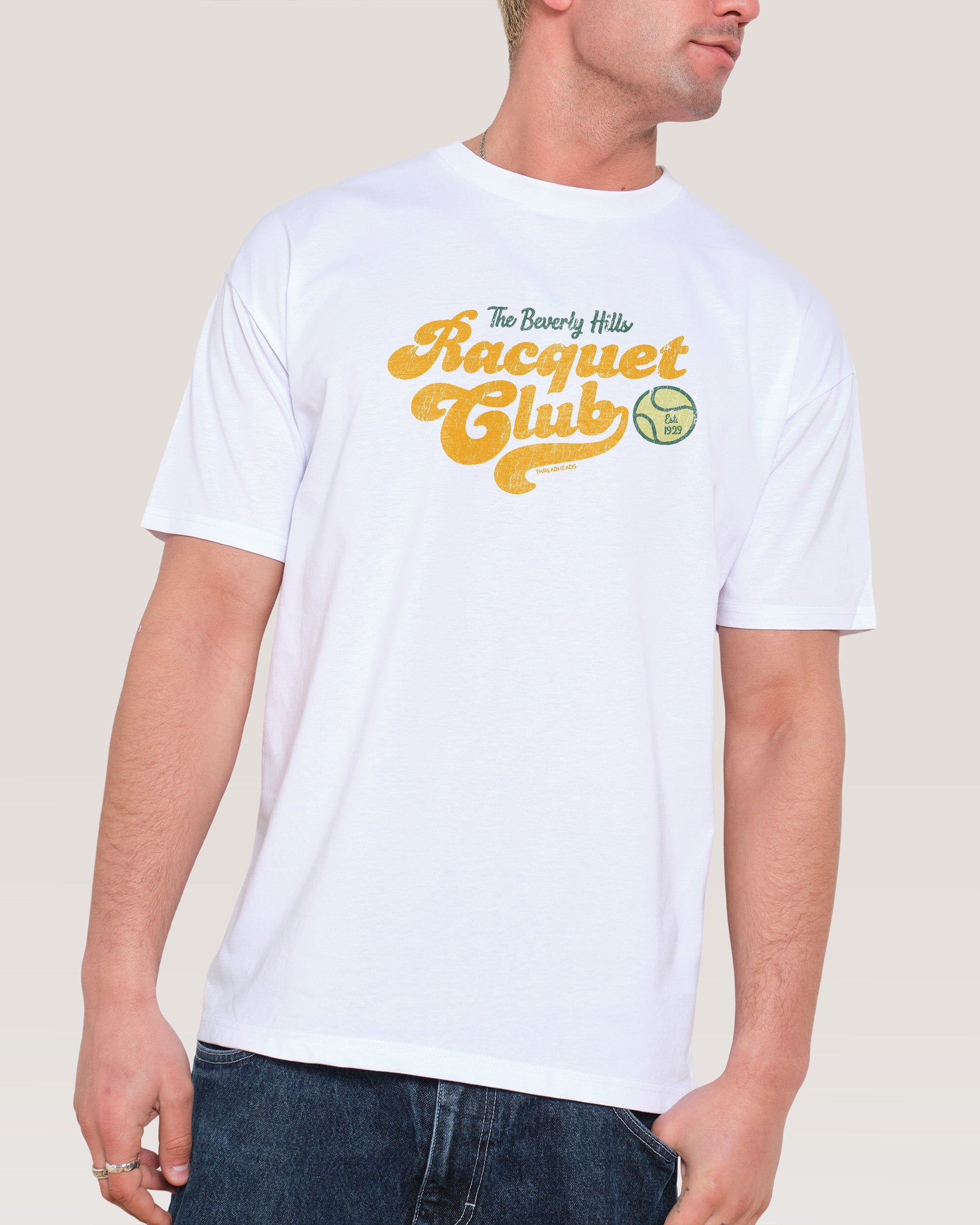 Beverly Hills Racquet Club White T-Shirt