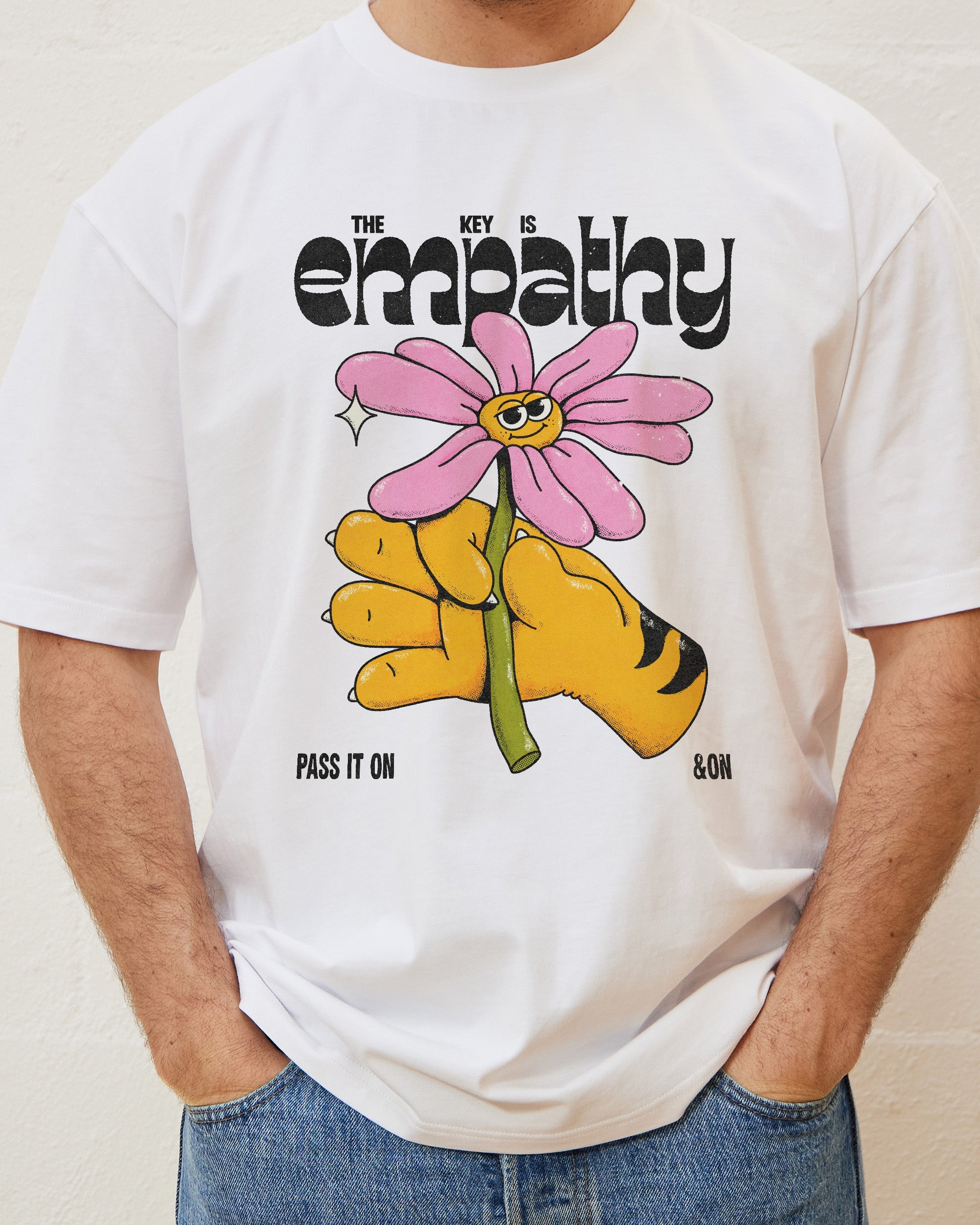 Empathy T-Shirt Australia Online White