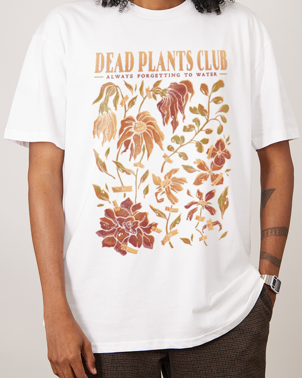 Dead Plants Club T-Shirt White