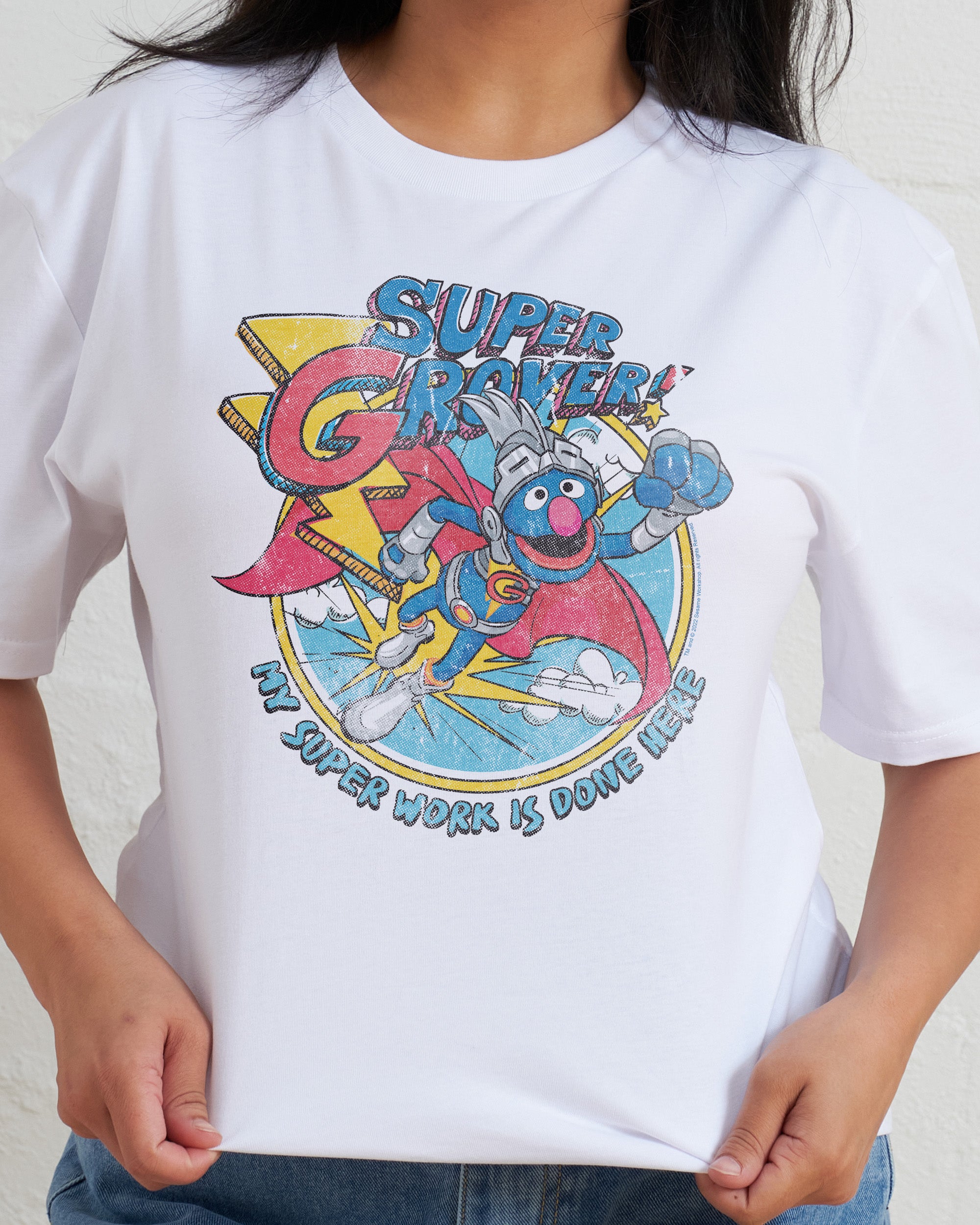 Super Grover-Vintage T-Shirt Australia Online