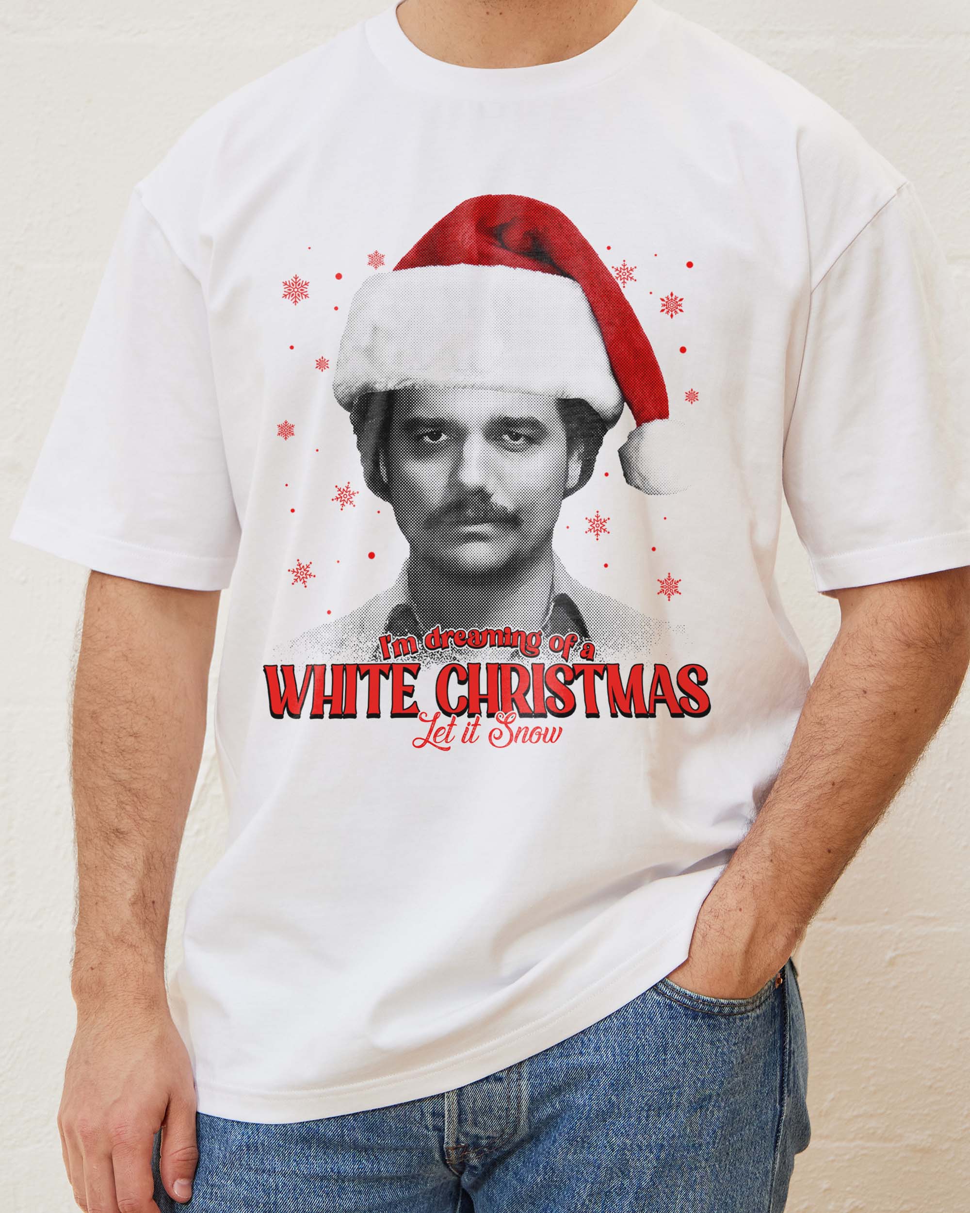 White Christmas T-Shirt Australia Online White