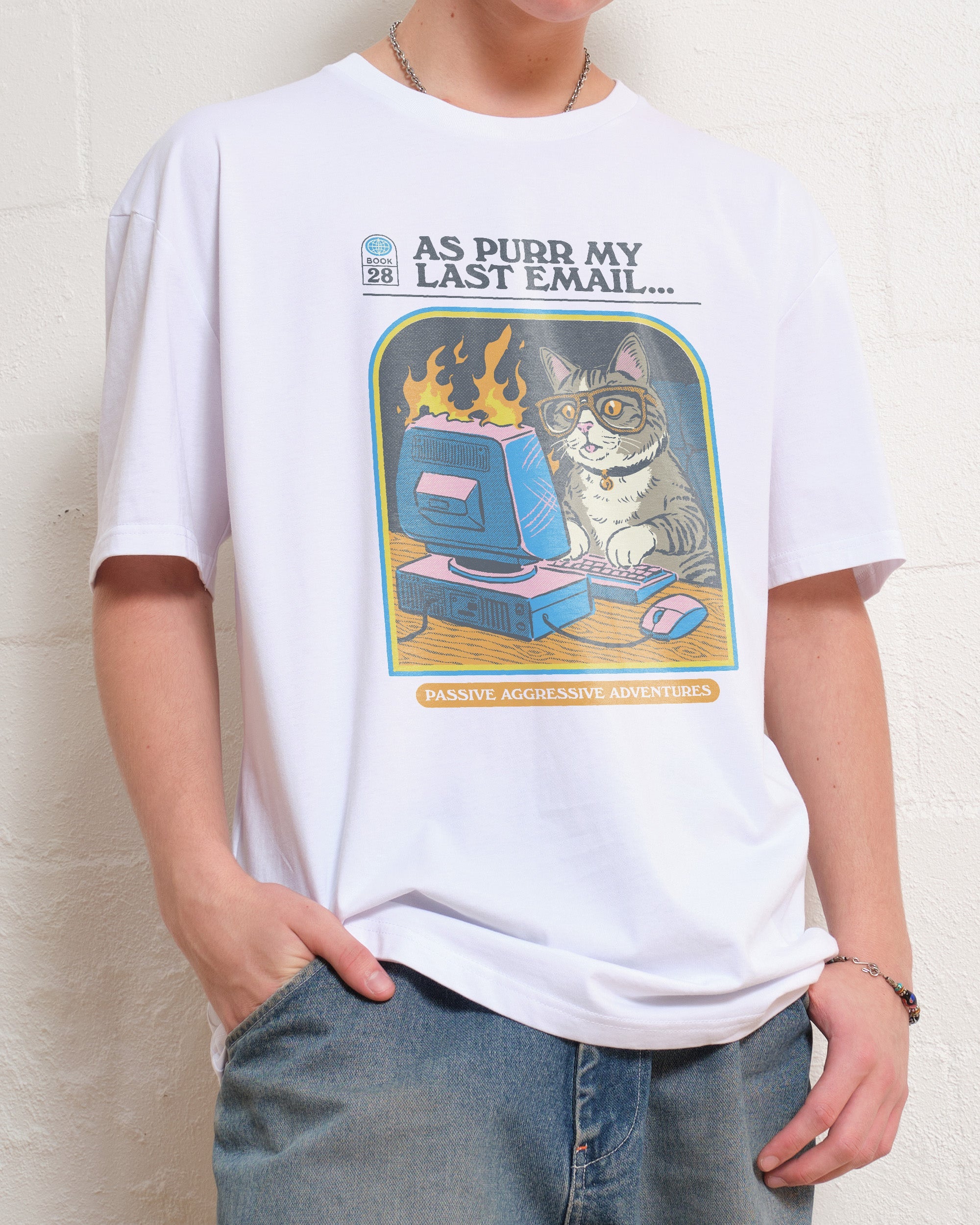 As Purr My Last Email T-Shirt #gender_men's