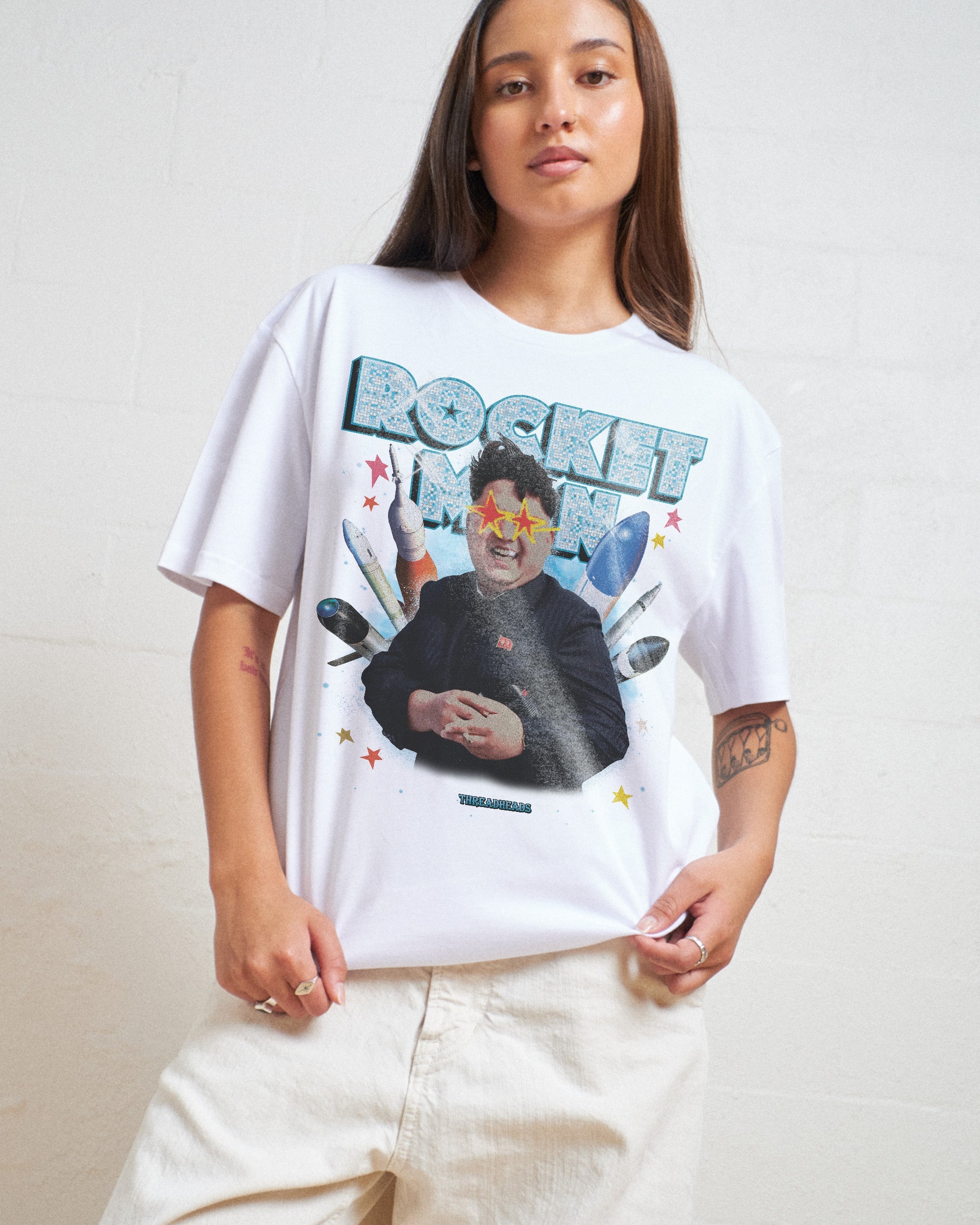 Rocket Man T-Shirt Australia Online White