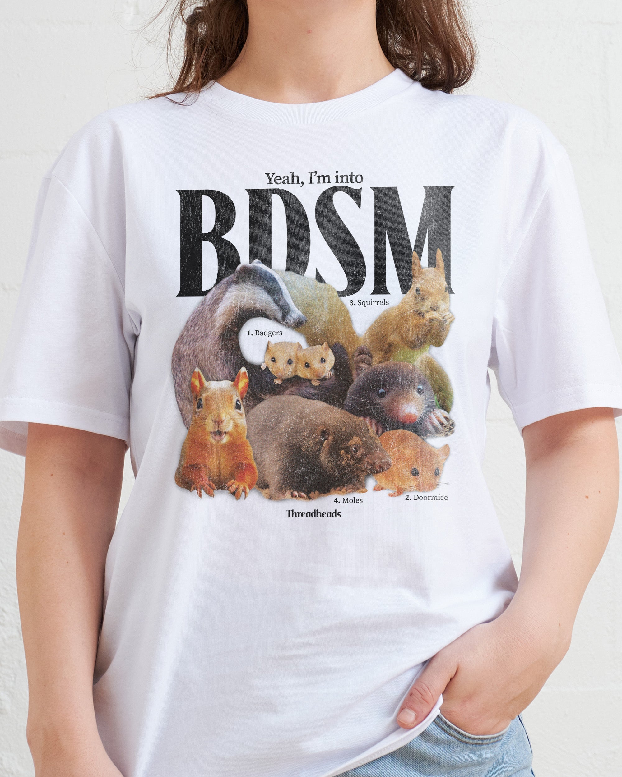 BDSM T-Shirt Australia Online White