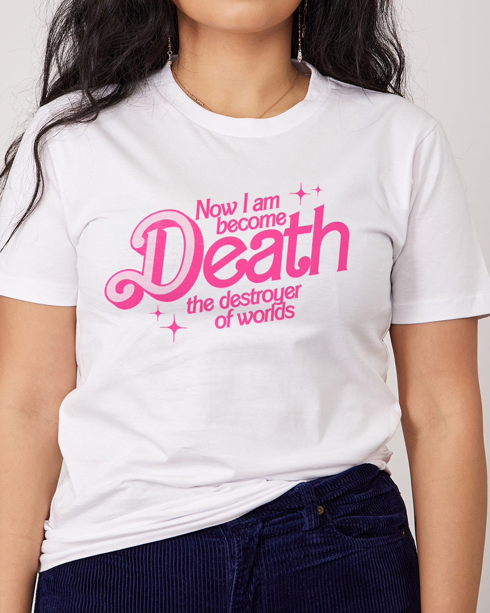 Death The Destroyer Of Worlds T-Shirt White