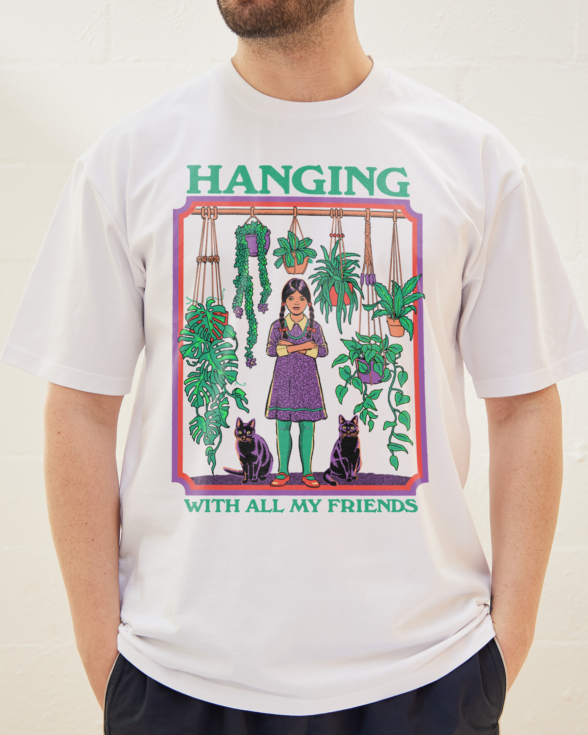 Hanging With All My Friends T-Shirt Australia Online White