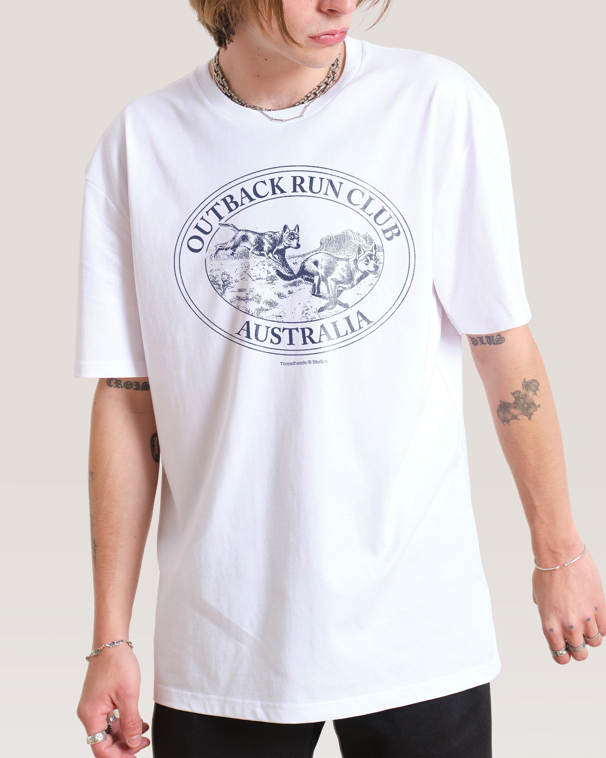 Dingo Outback Run Club T-Shirt Australia Threadheads Online