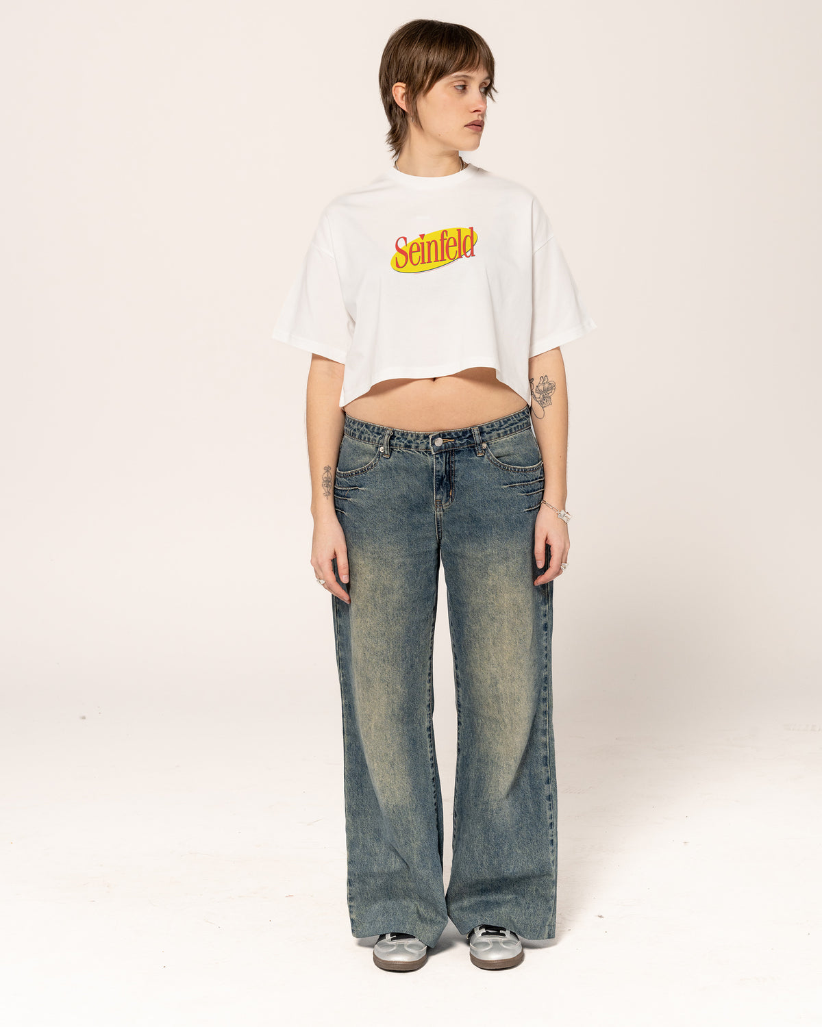 Seinfeld Logo Crop Tee