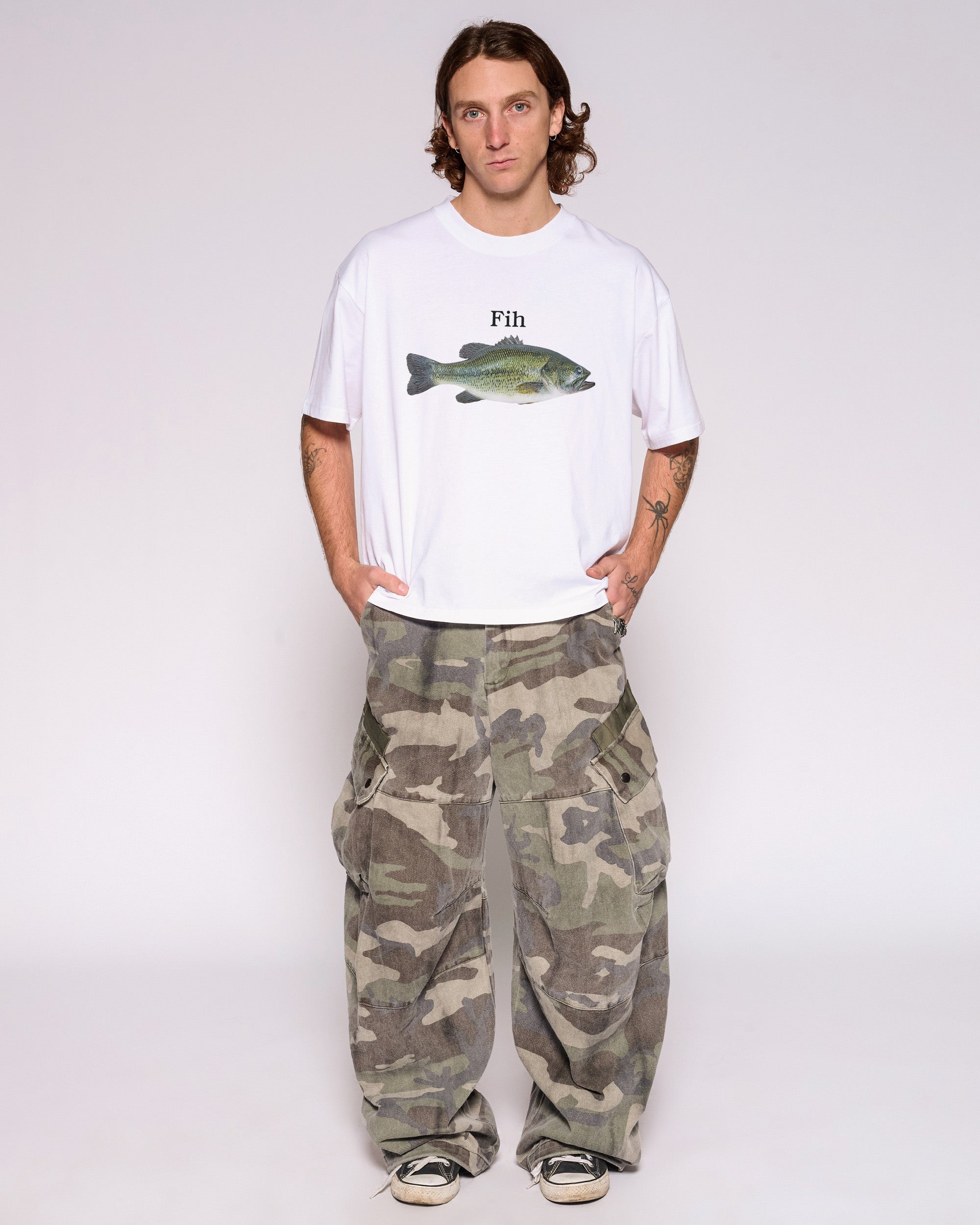 Fih Oversized Crop Tee