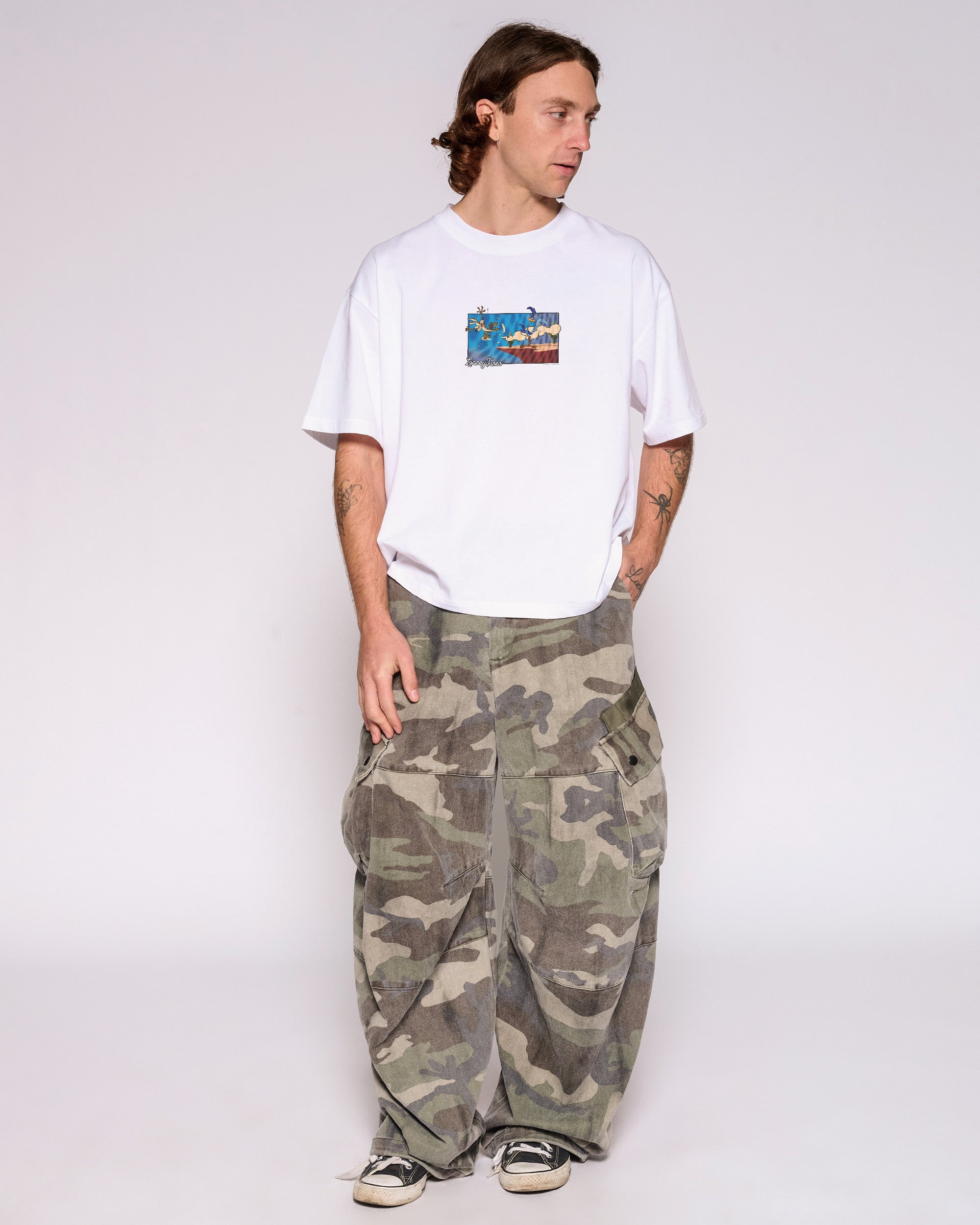 Wiley Free Fall Oversized Crop Tee
