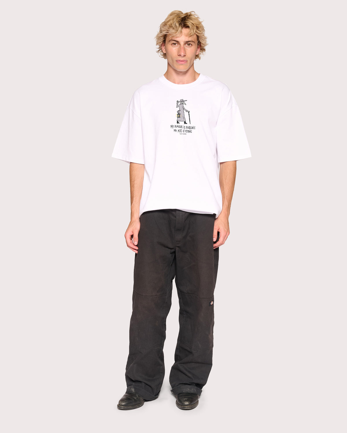 Lore Is Iconic White Oversized Tee