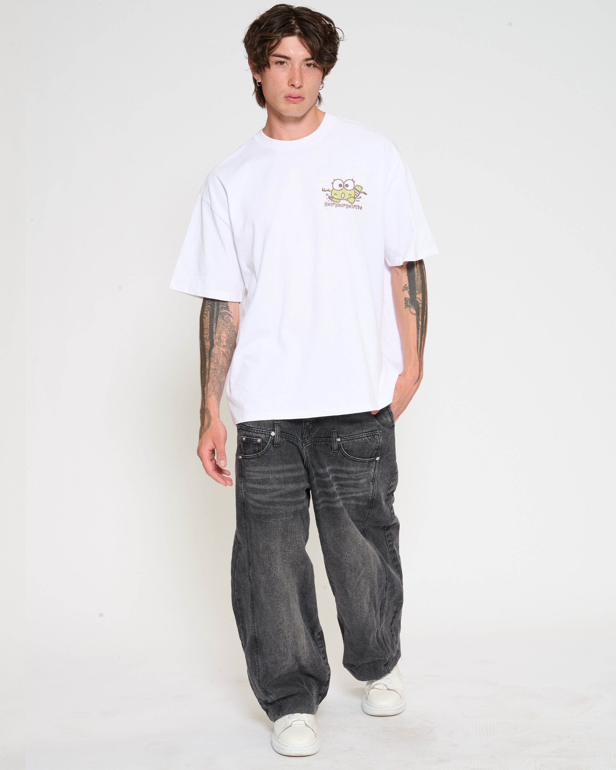 こ*こ様 Bibiy. SCRIBBLE TEE ホワイト ビビィ BIBIY SCRIBBLE TEE