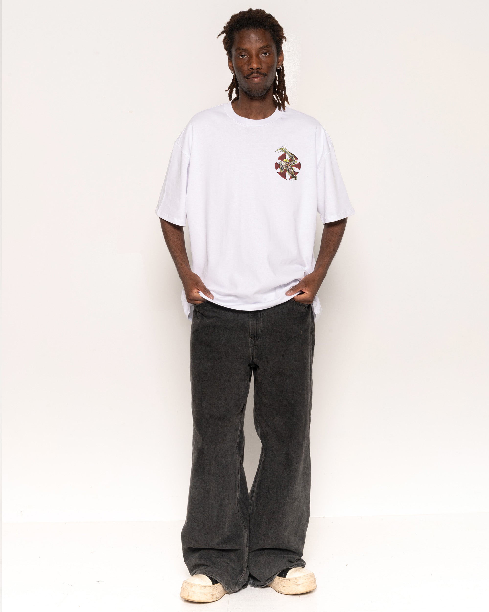 The Most Powerful White Oversized Tee