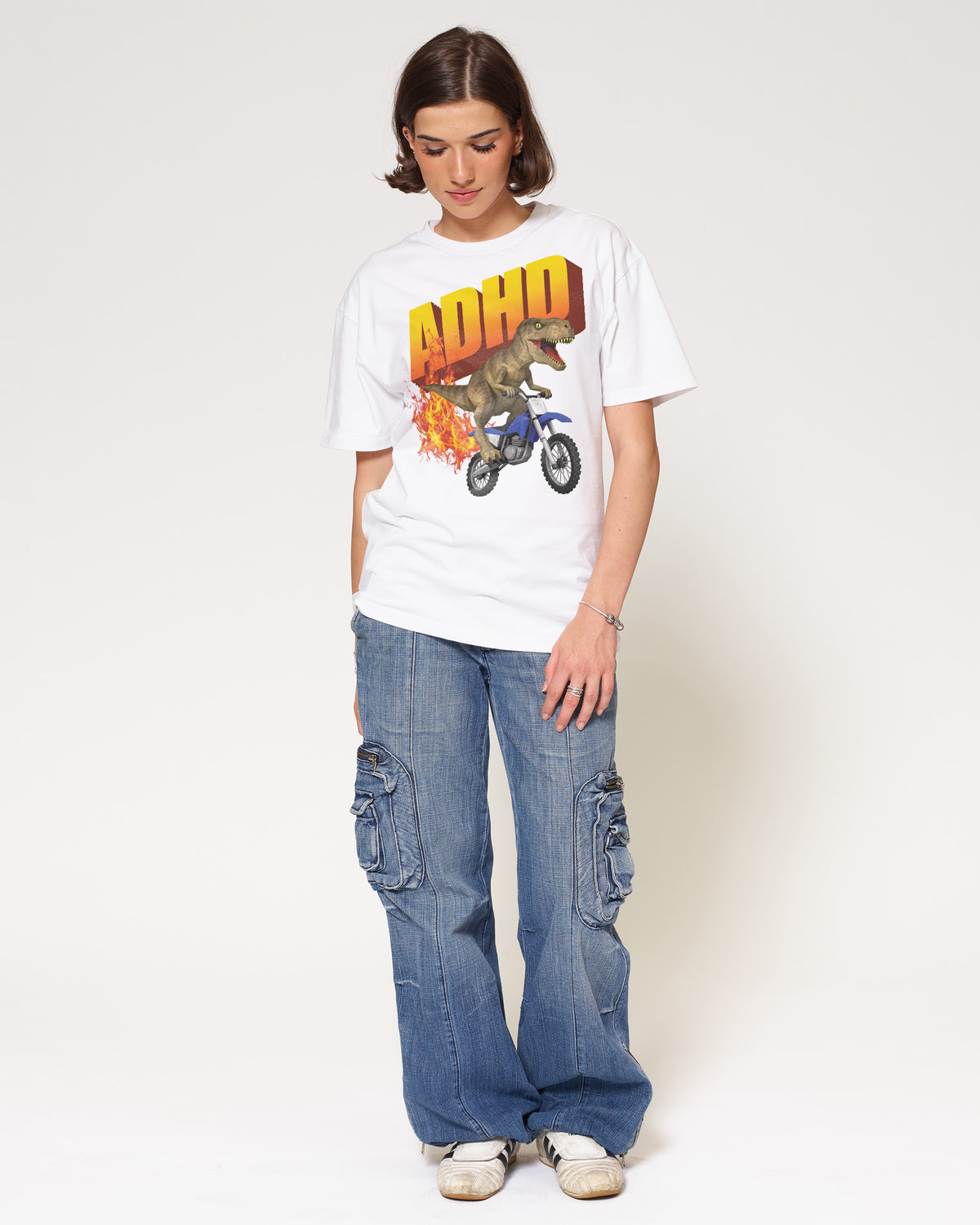 ADHD White T-Shirt