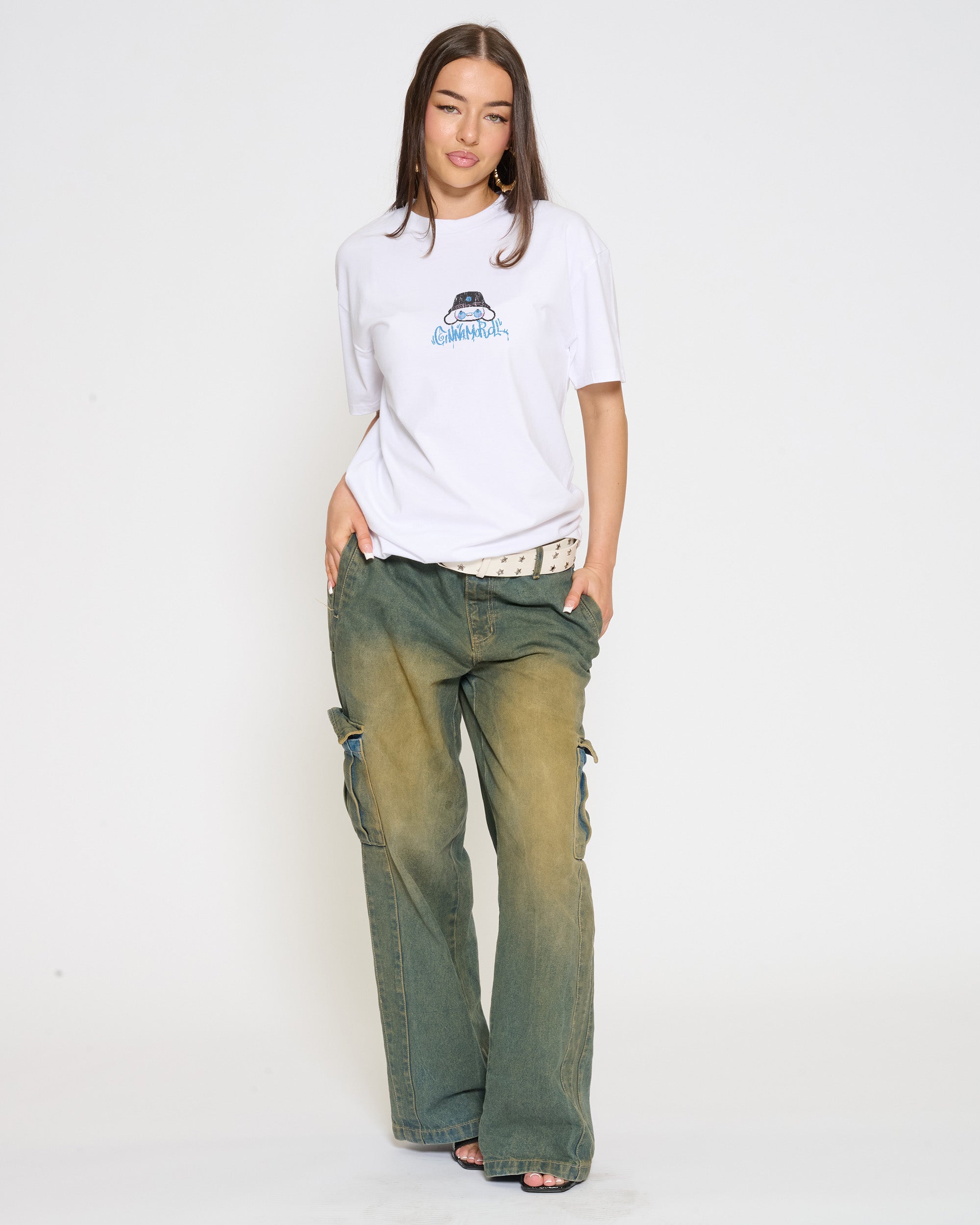 Cinnamoroll Street T-Shirt Official Hello Kitty and Friends collab Threadheads