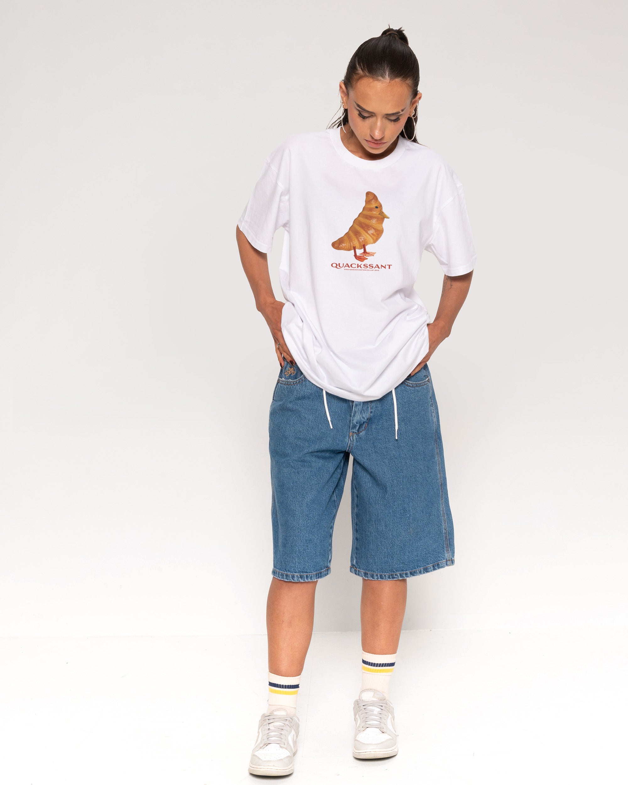 Quackssant White T-Shirt