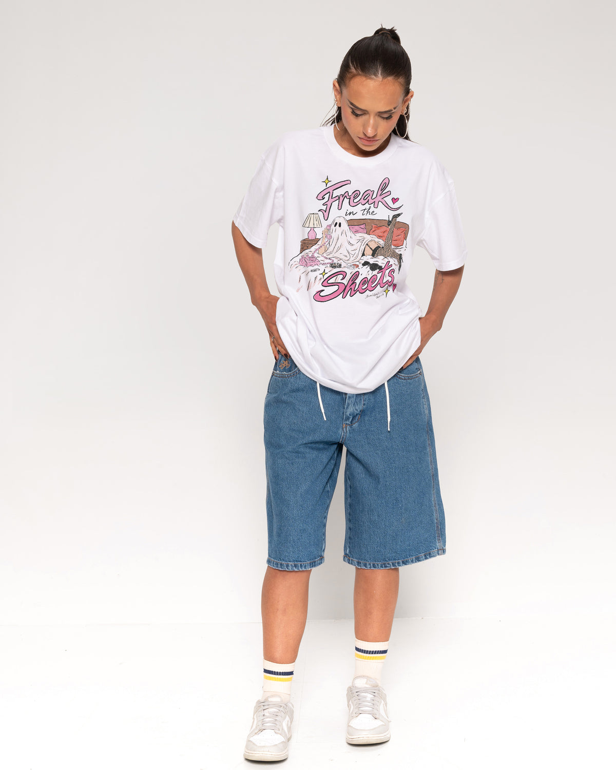 Freak in the Sheets Ghost White T-Shirt