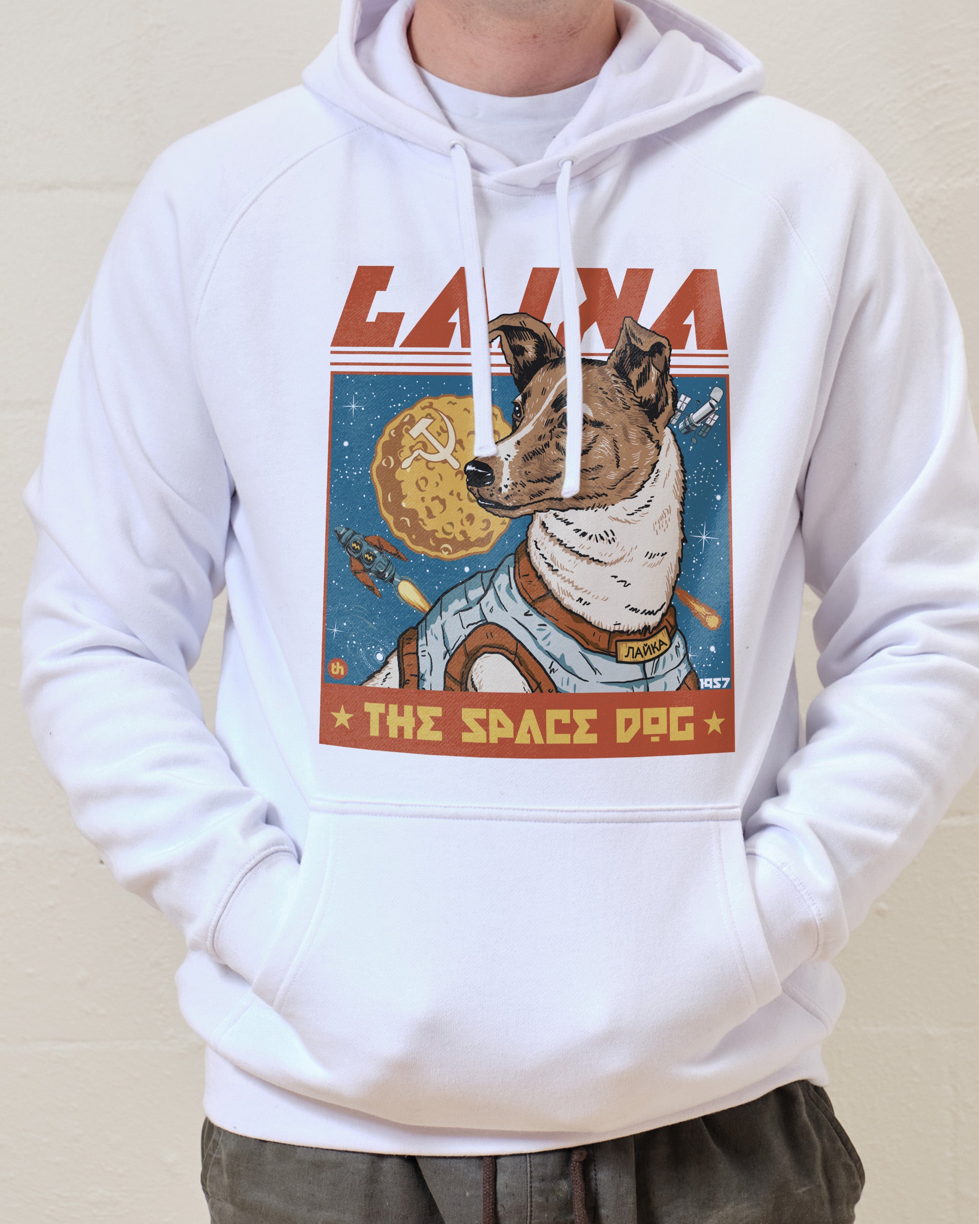Laika the Space Dog Hoodie Australia Online
