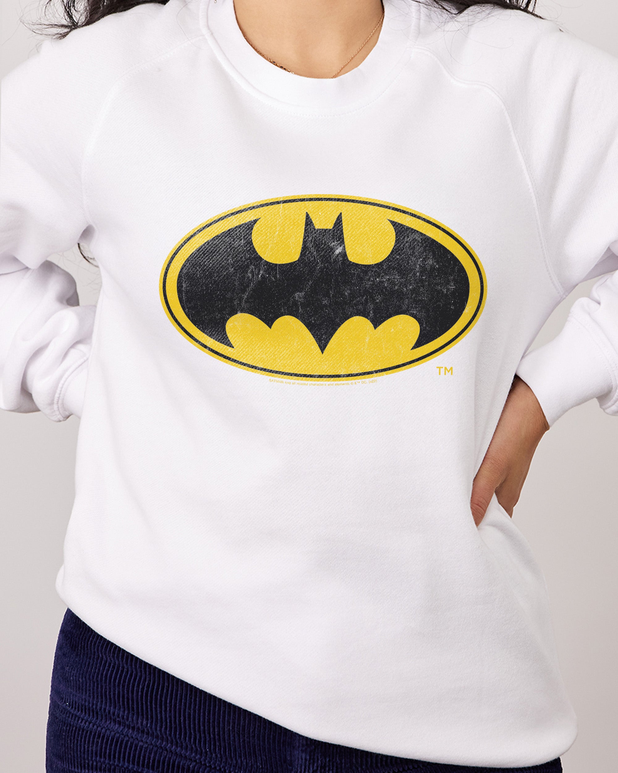 Batman Classic Logo Sweater Australia Online