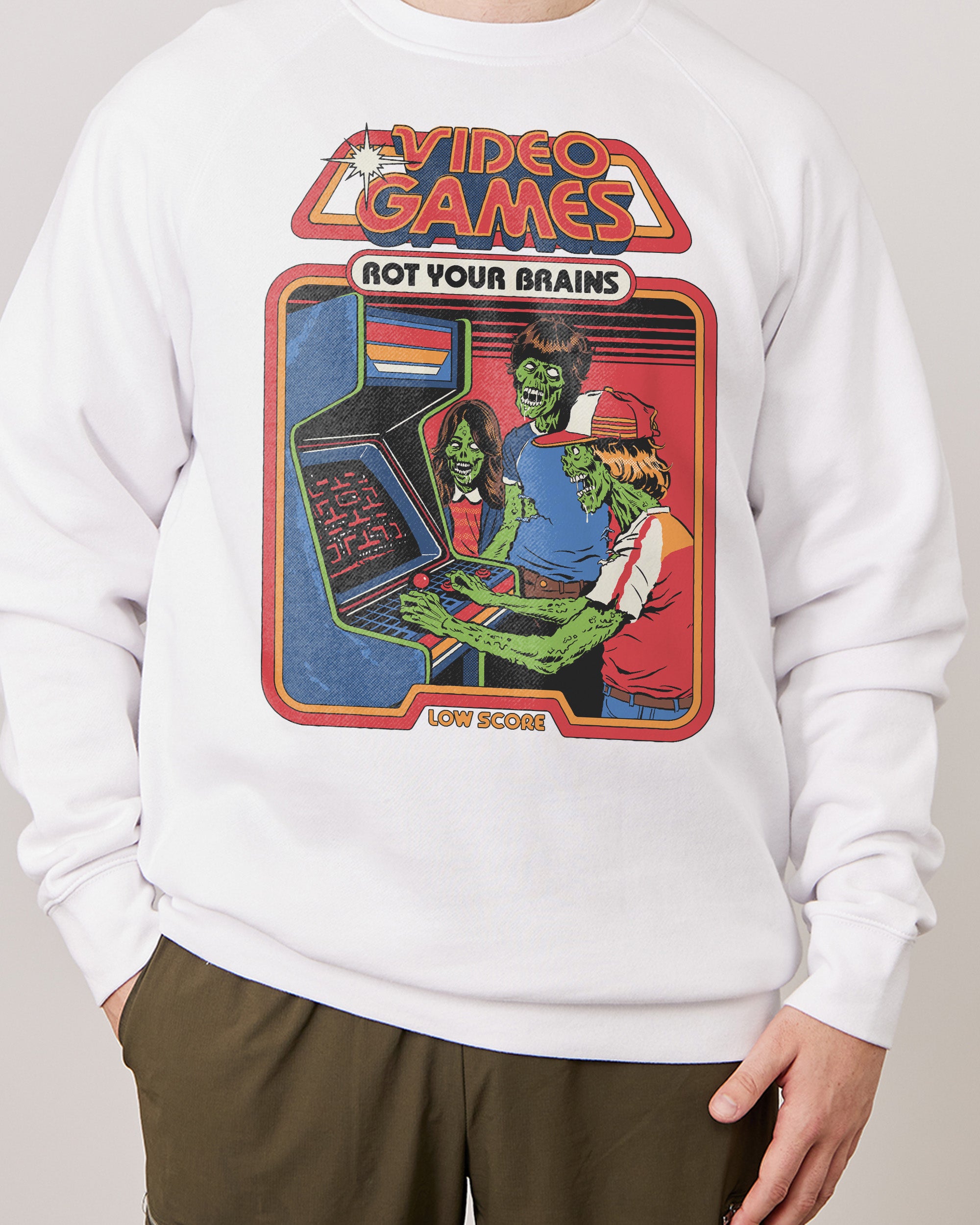 Video Games Rot Your Brains Jumper