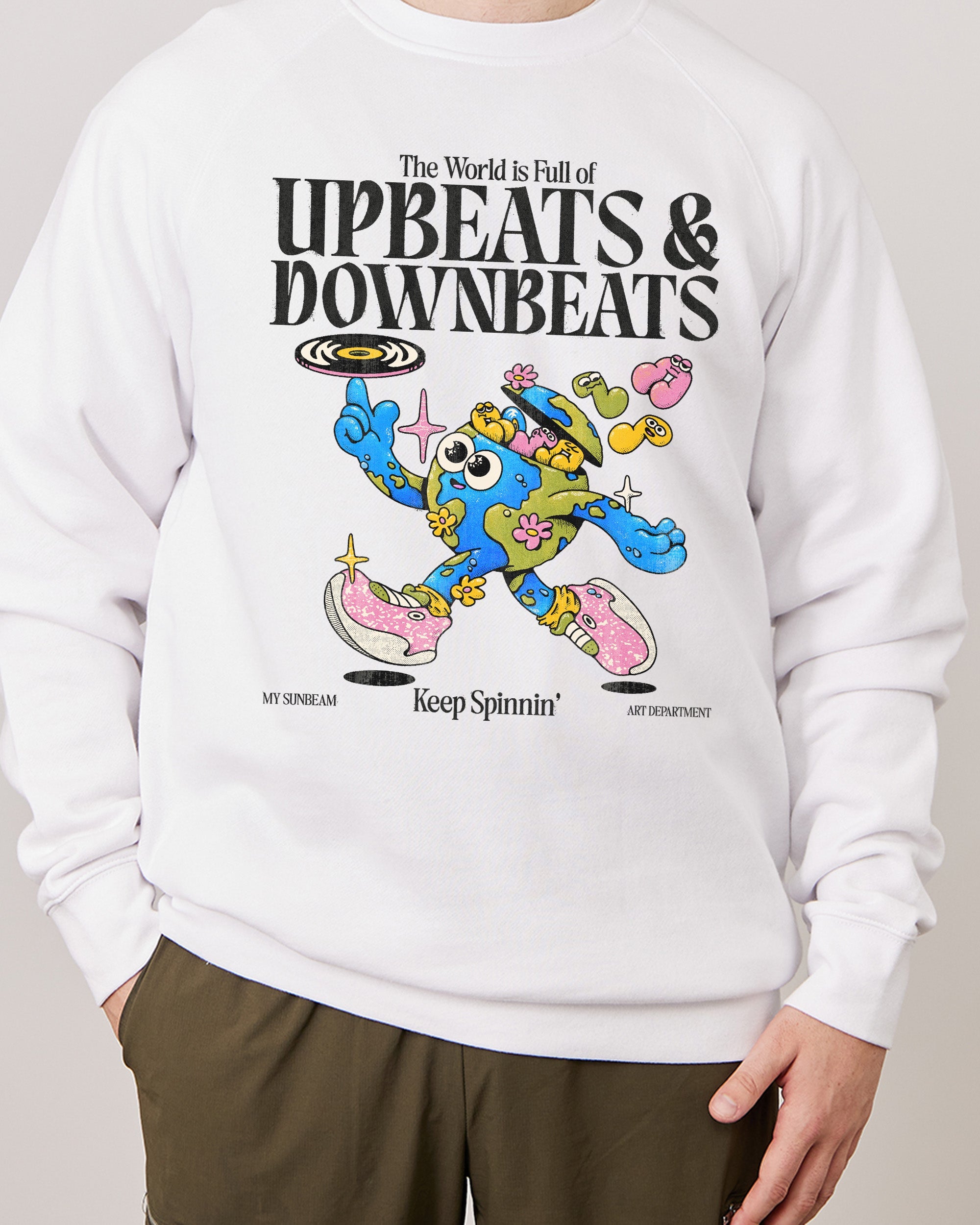 Upbeats & Downbeats Jumper Australia Online White