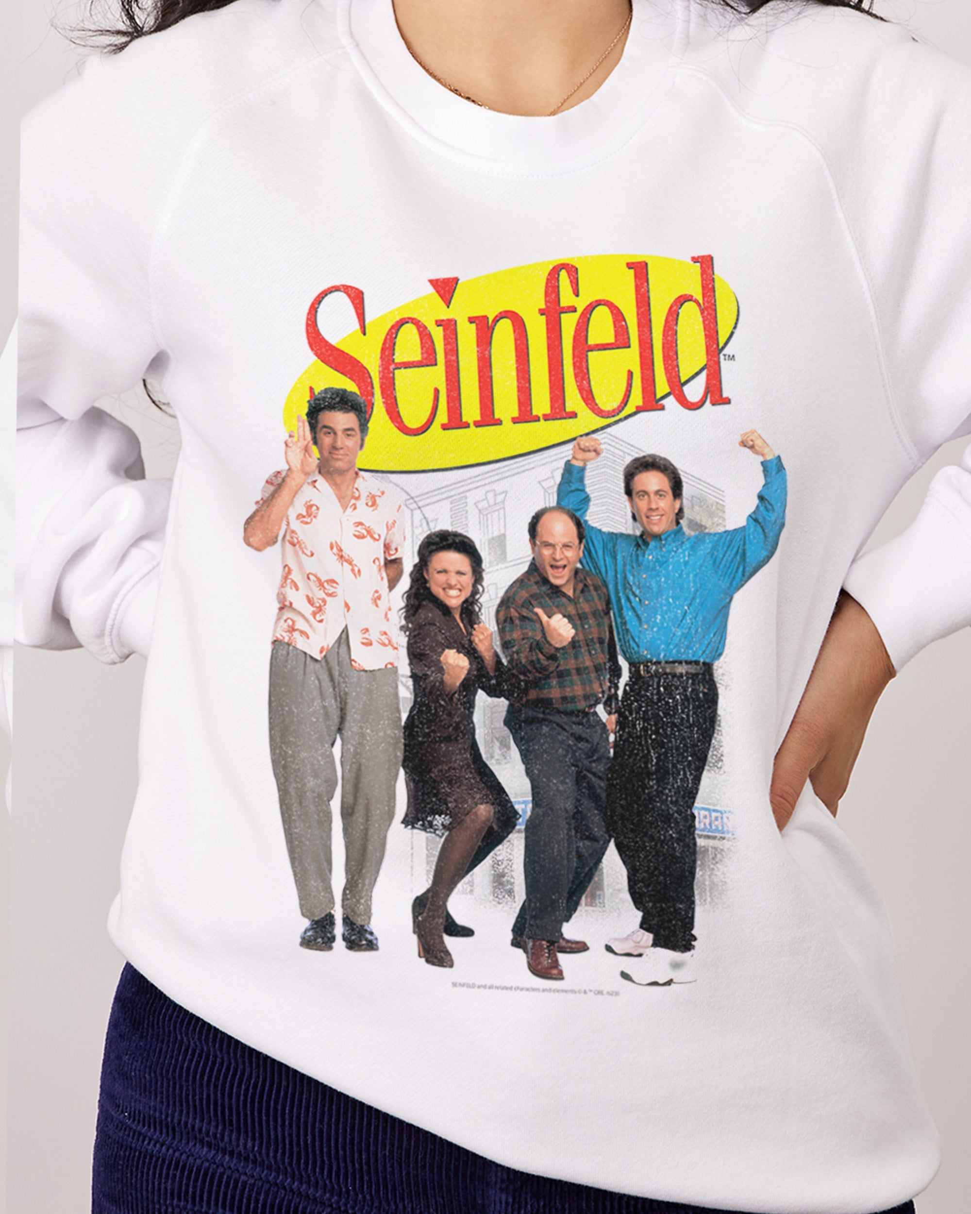 Seinfeld Characters Jumper Australia Online White