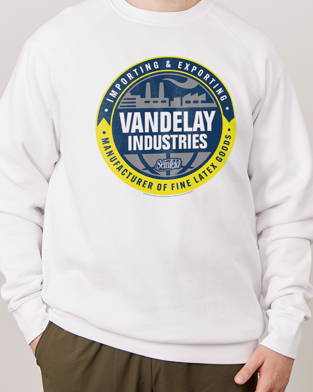 Vandelay Industries Logo Jumper Black