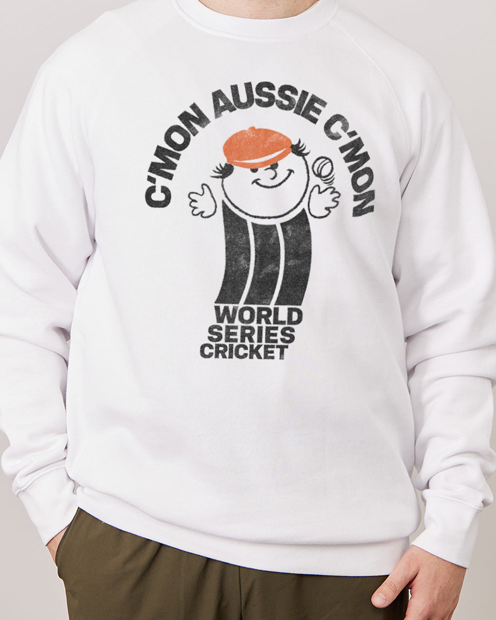 C'mon Aussie C'mon Jumper Australia Online #colour_white