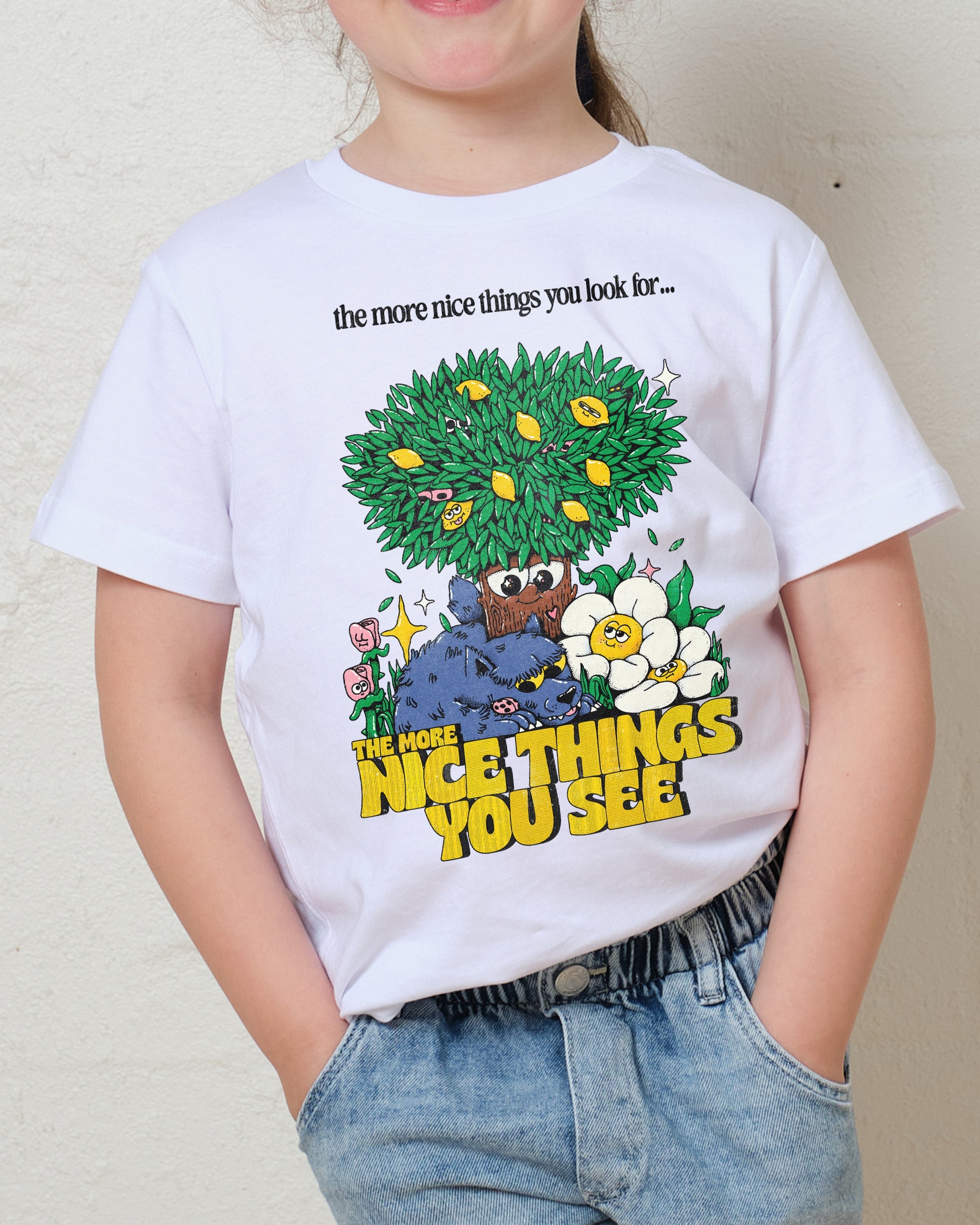 Nice Things Kids T-Shirt Australia Online White