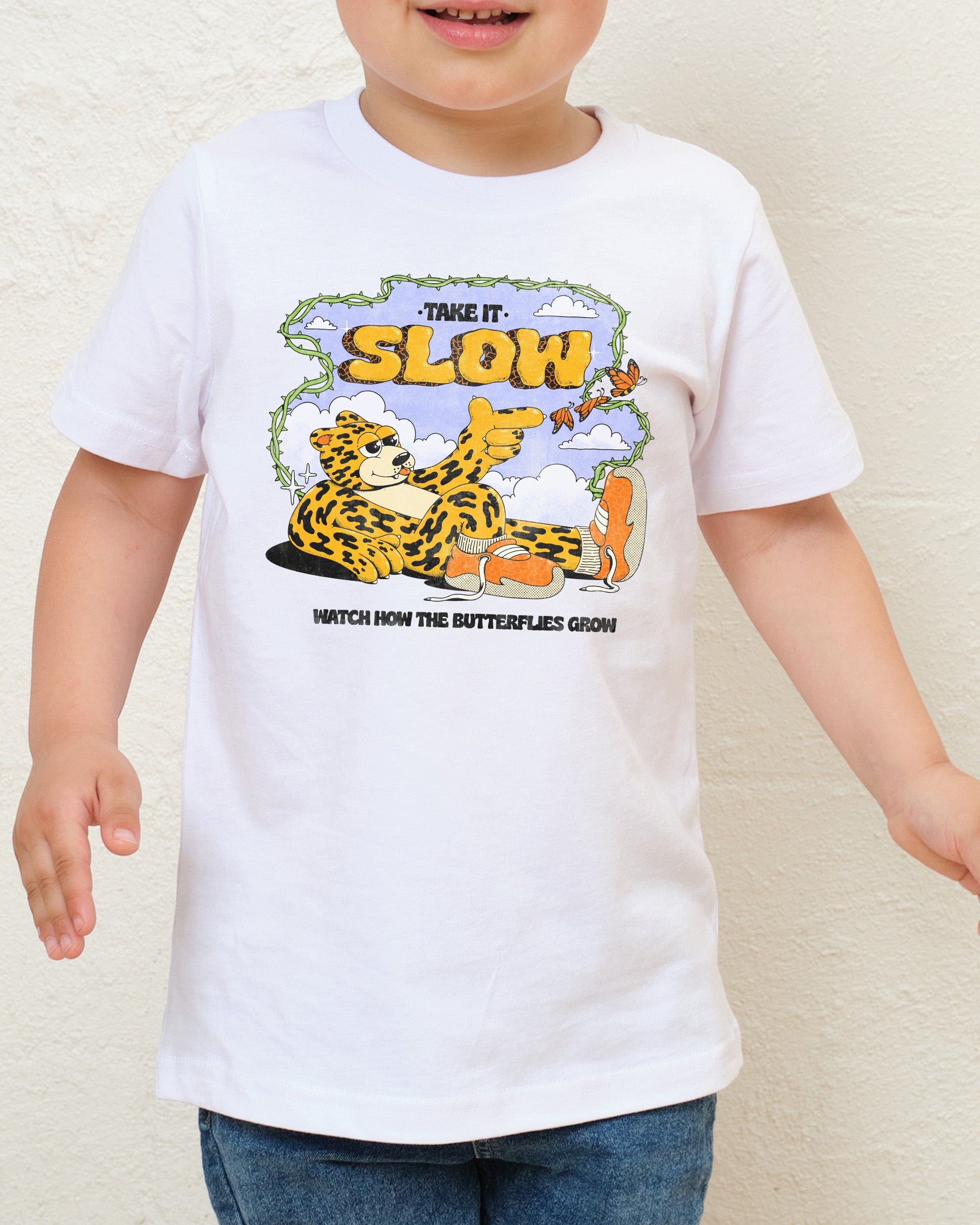 Take It Slow Kids T-Shirt Australia Online White