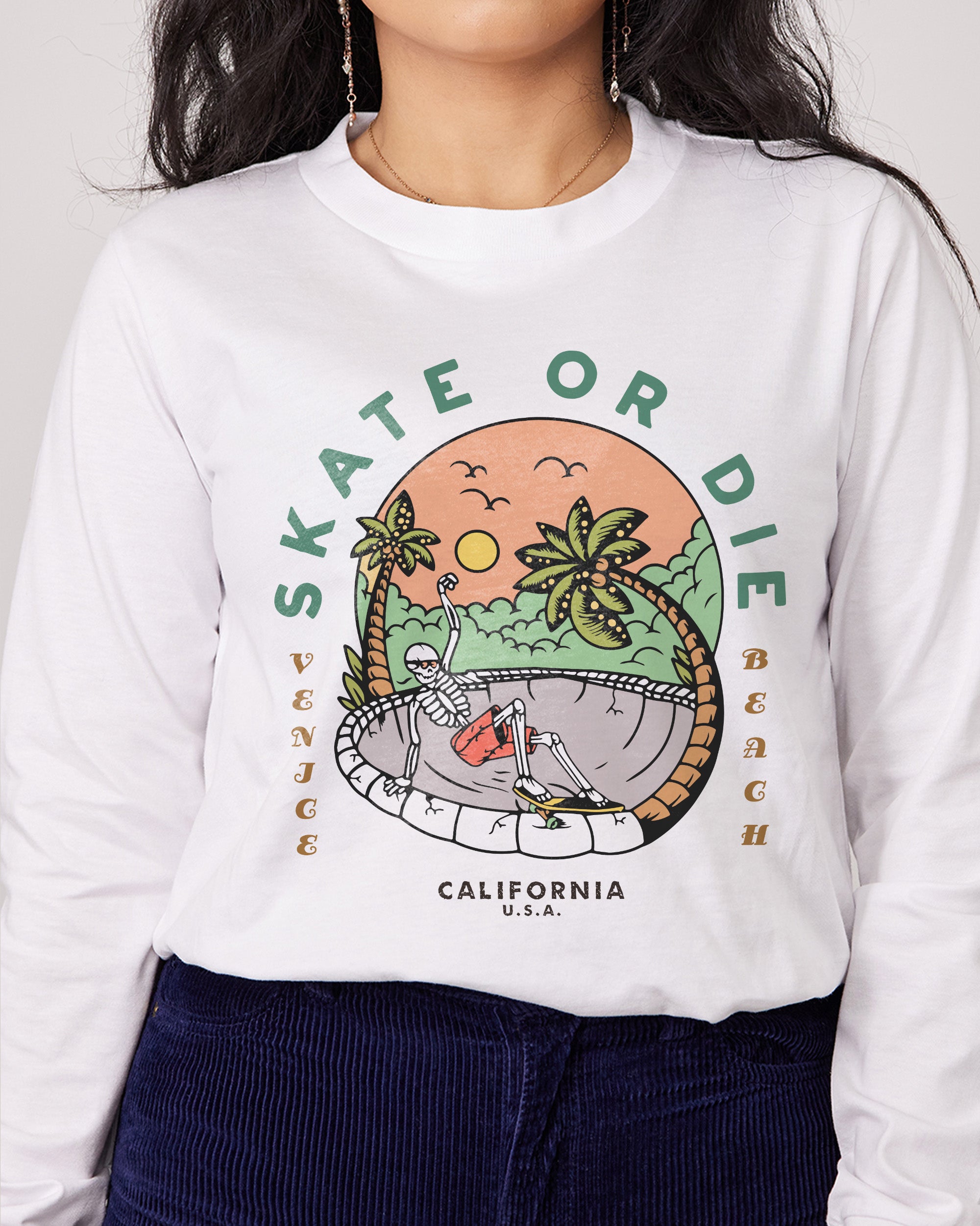 Skate or Die Long Sleeve