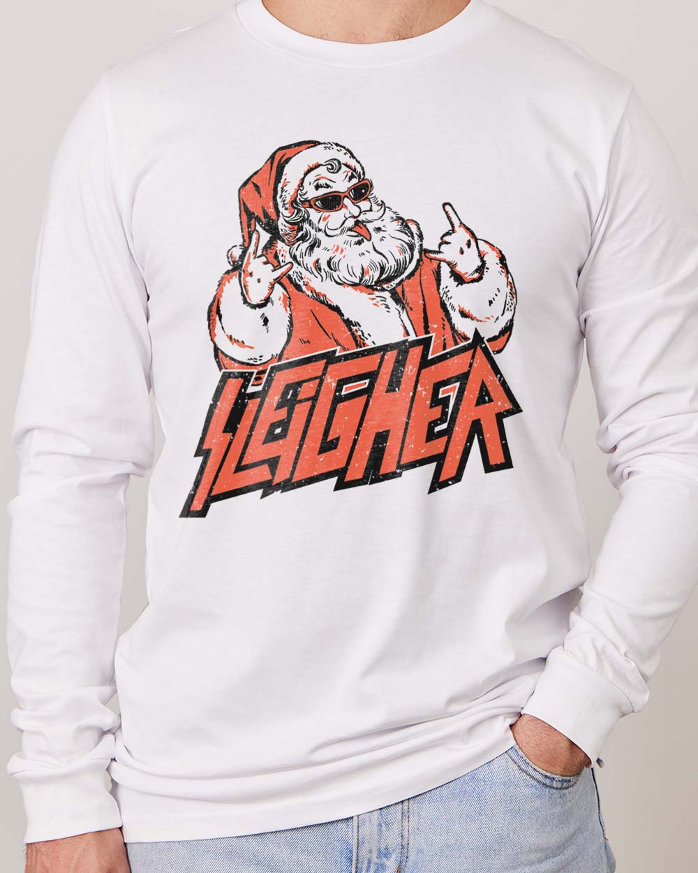 Funny christmas long sleeve best sale t shirts