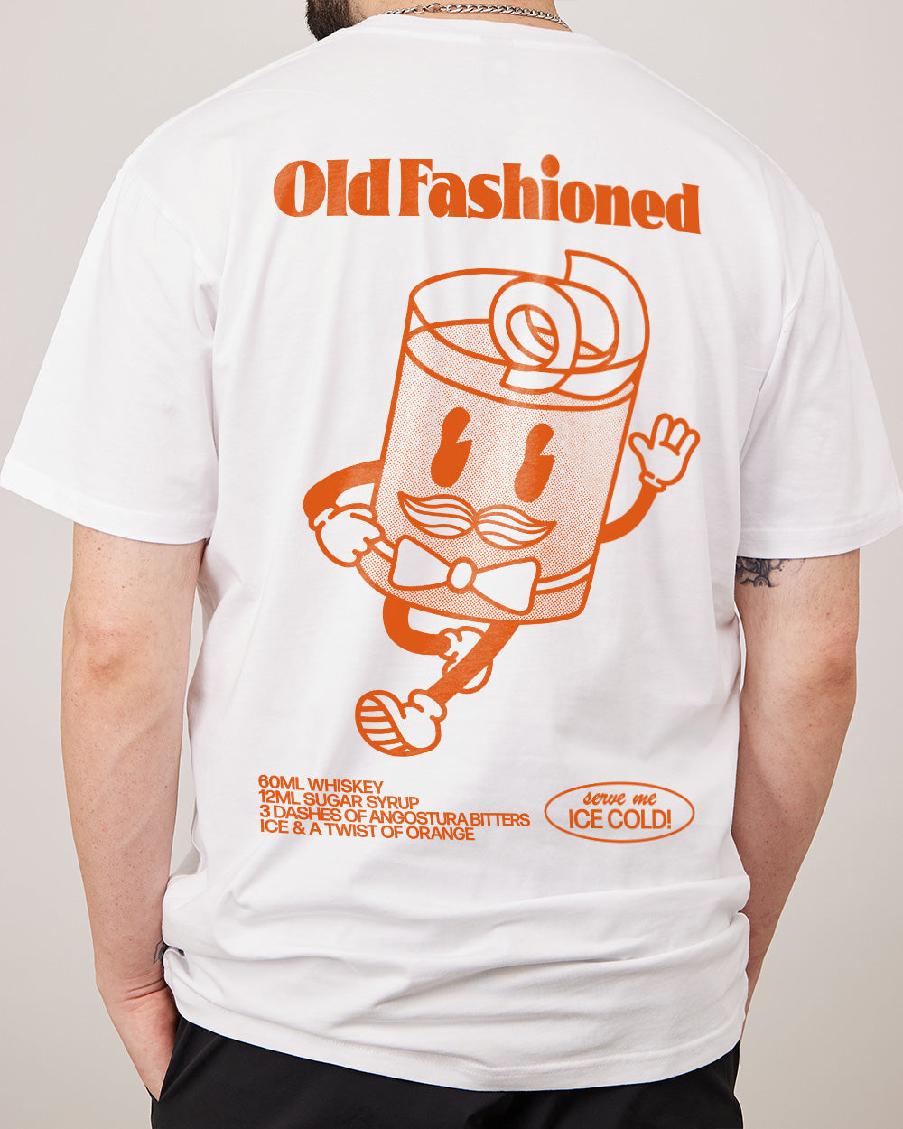 Old Fashioned T-Shirt Australia Online #colour_white